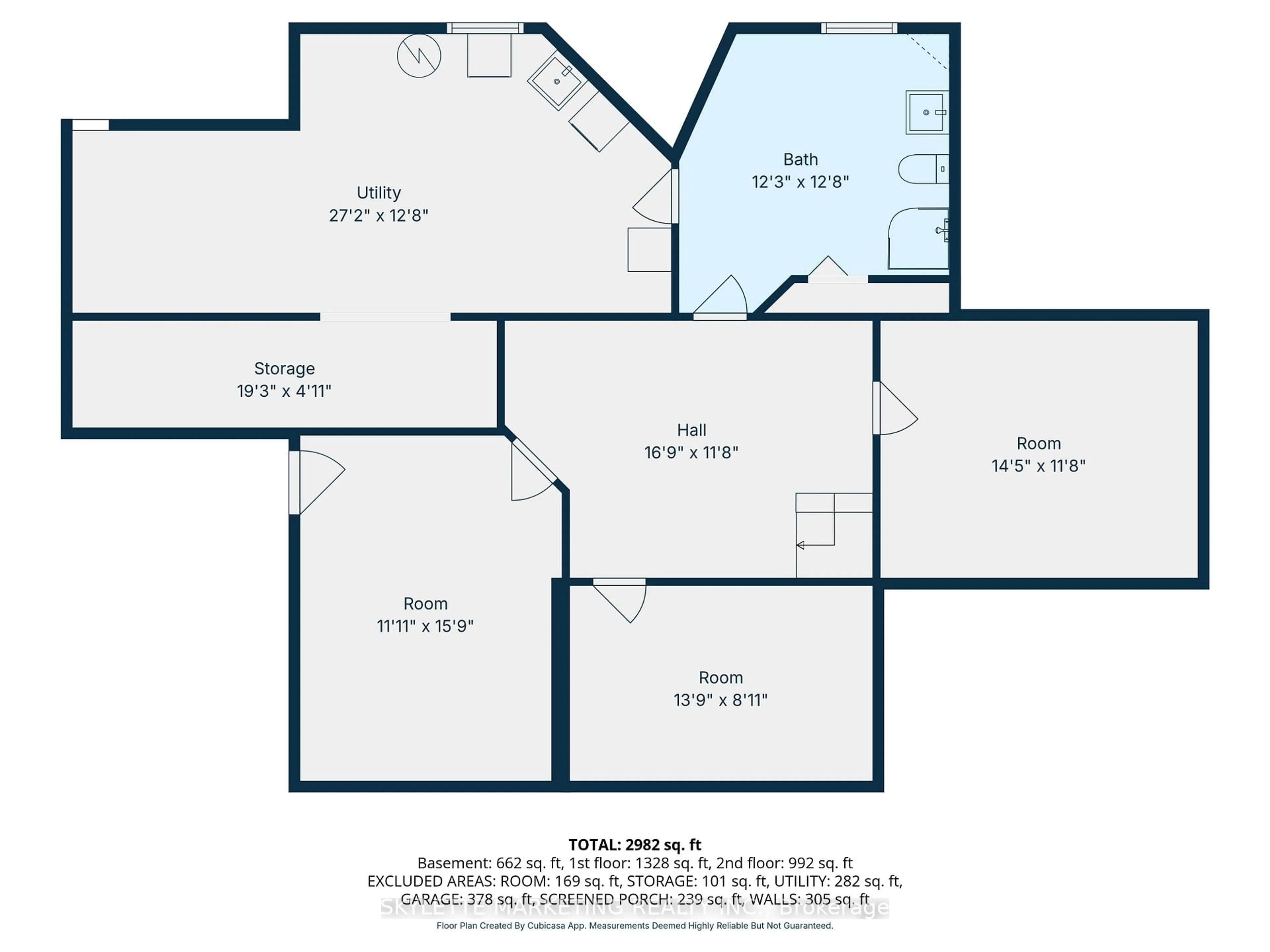 Floor plan for 2 Deer Valley Cres, London South Ontario N6J 4K9
