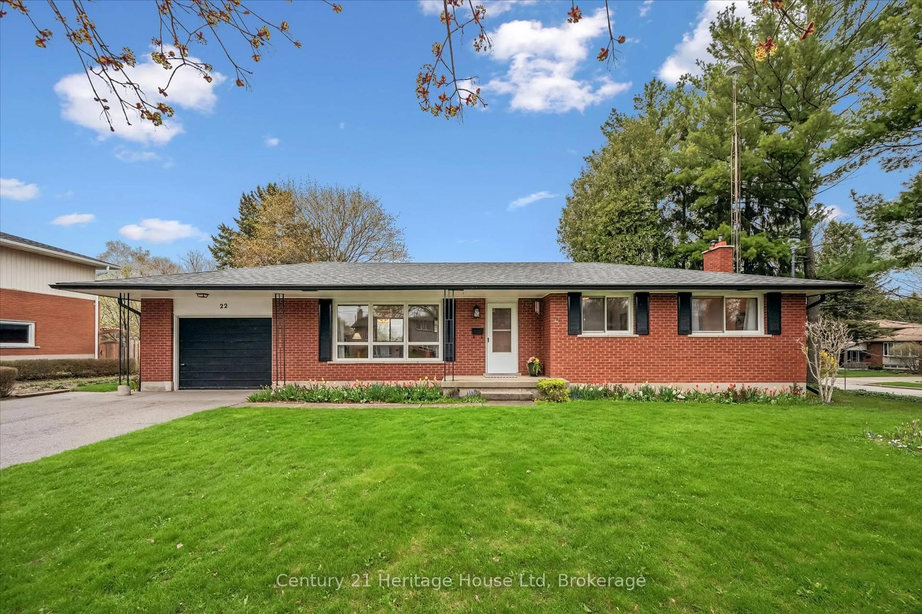 Home with brick exterior material, street for 22 Cheltonwood Ave, Guelph Ontario N1E 4E3