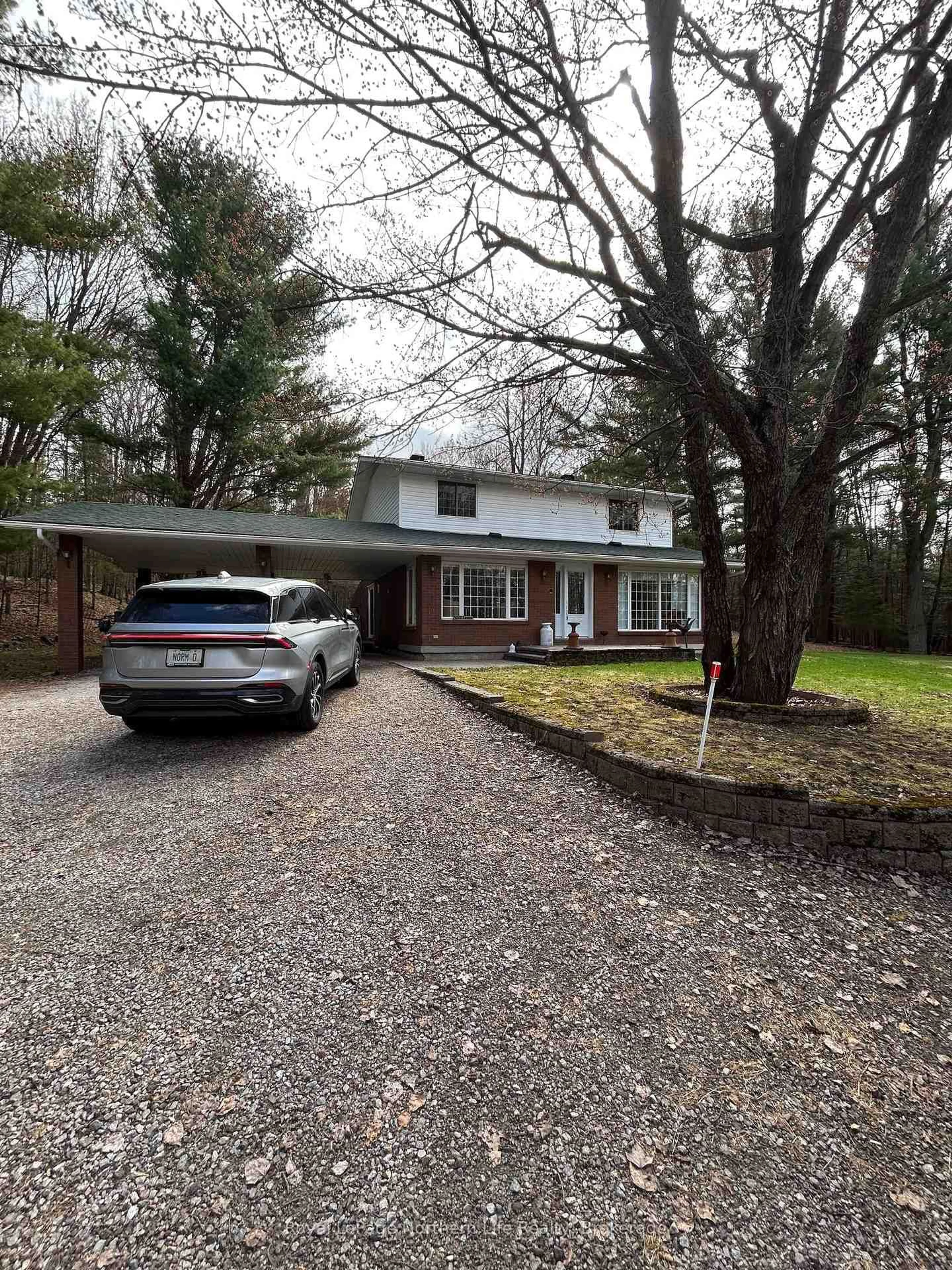 A pic from outside/outdoor area/front of a property/back of a property/a pic from drone, street for 64 Astorville Rd, East Ferris Ontario P0H 1B0