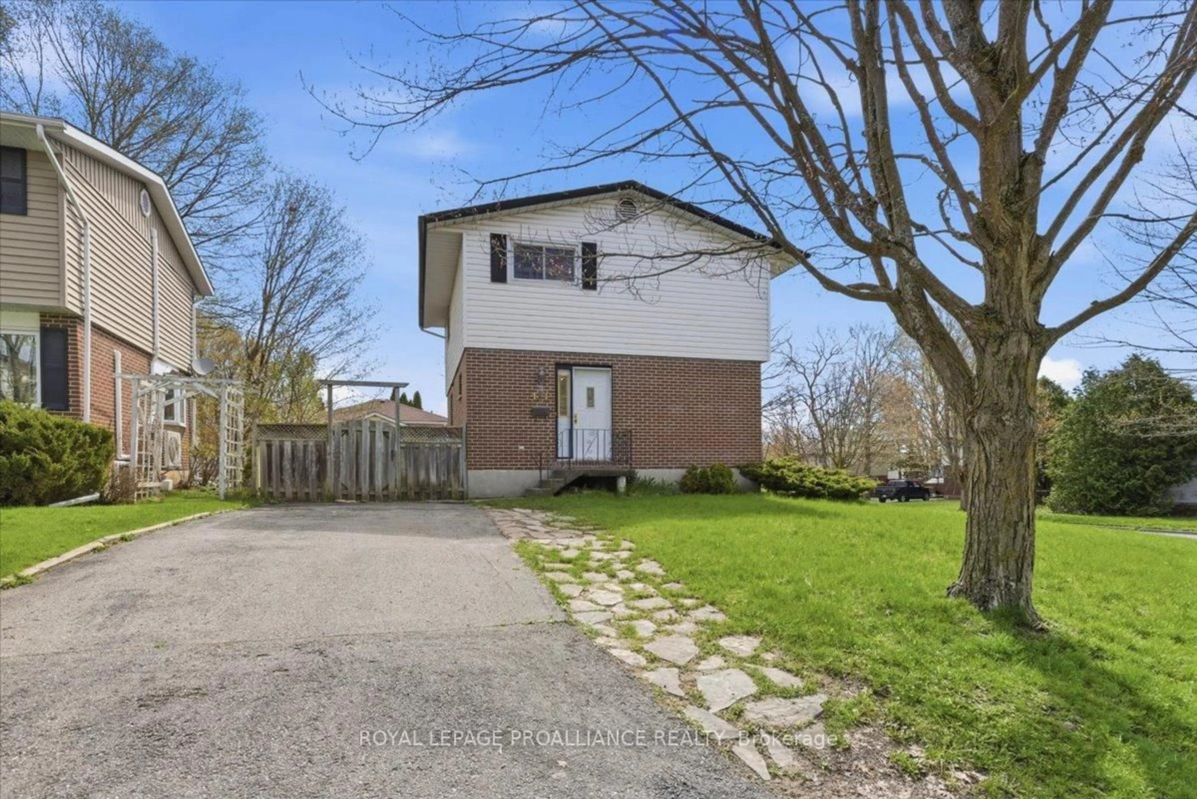 A pic from outside/outdoor area/front of a property/back of a property/a pic from drone, street for 131 Prospect Hill, Quinte West Ontario K8V 2V7