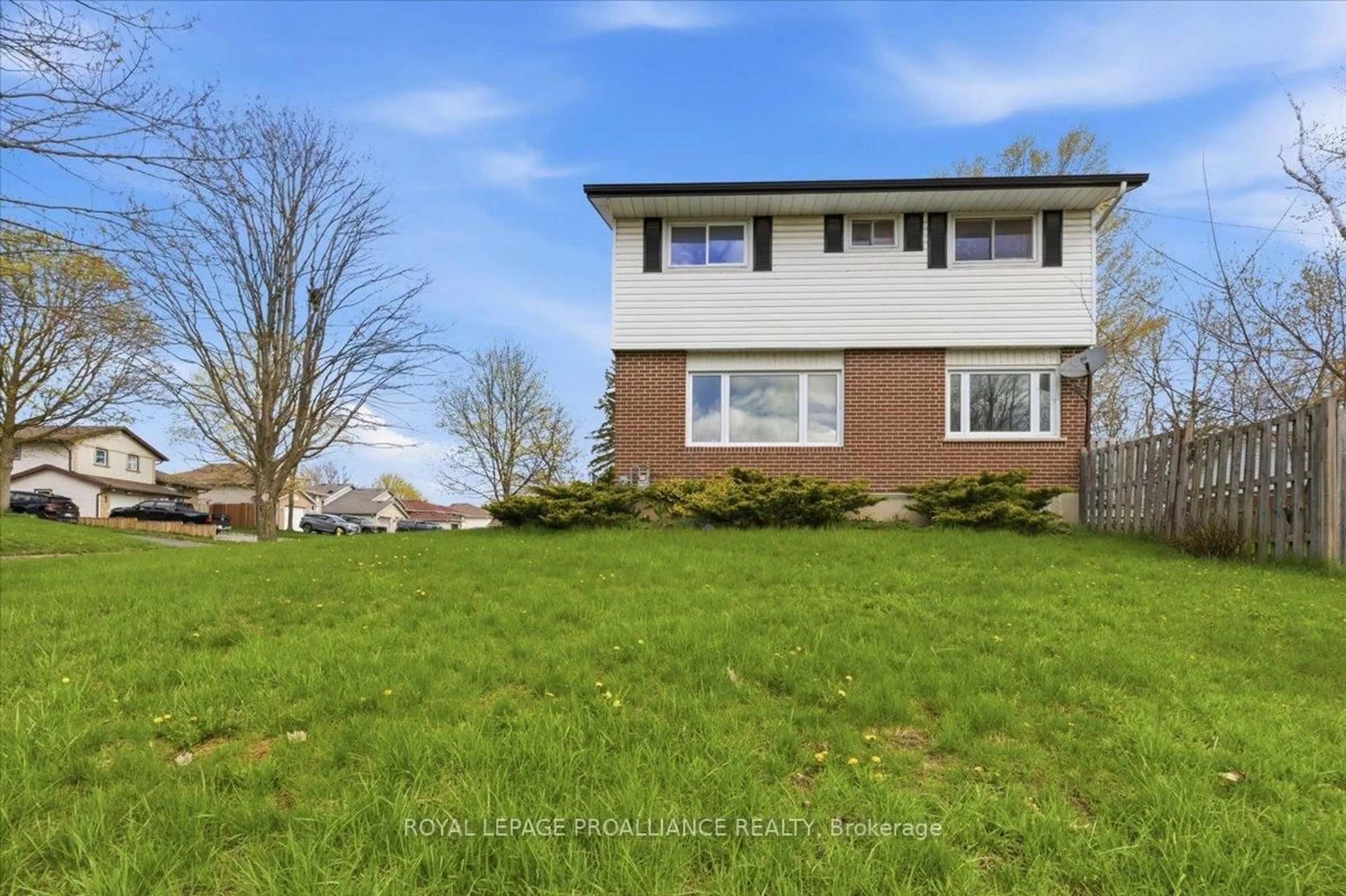 A pic from outside/outdoor area/front of a property/back of a property/a pic from drone, unknown for 131 Prospect Hill, Quinte West Ontario K8V 2V7