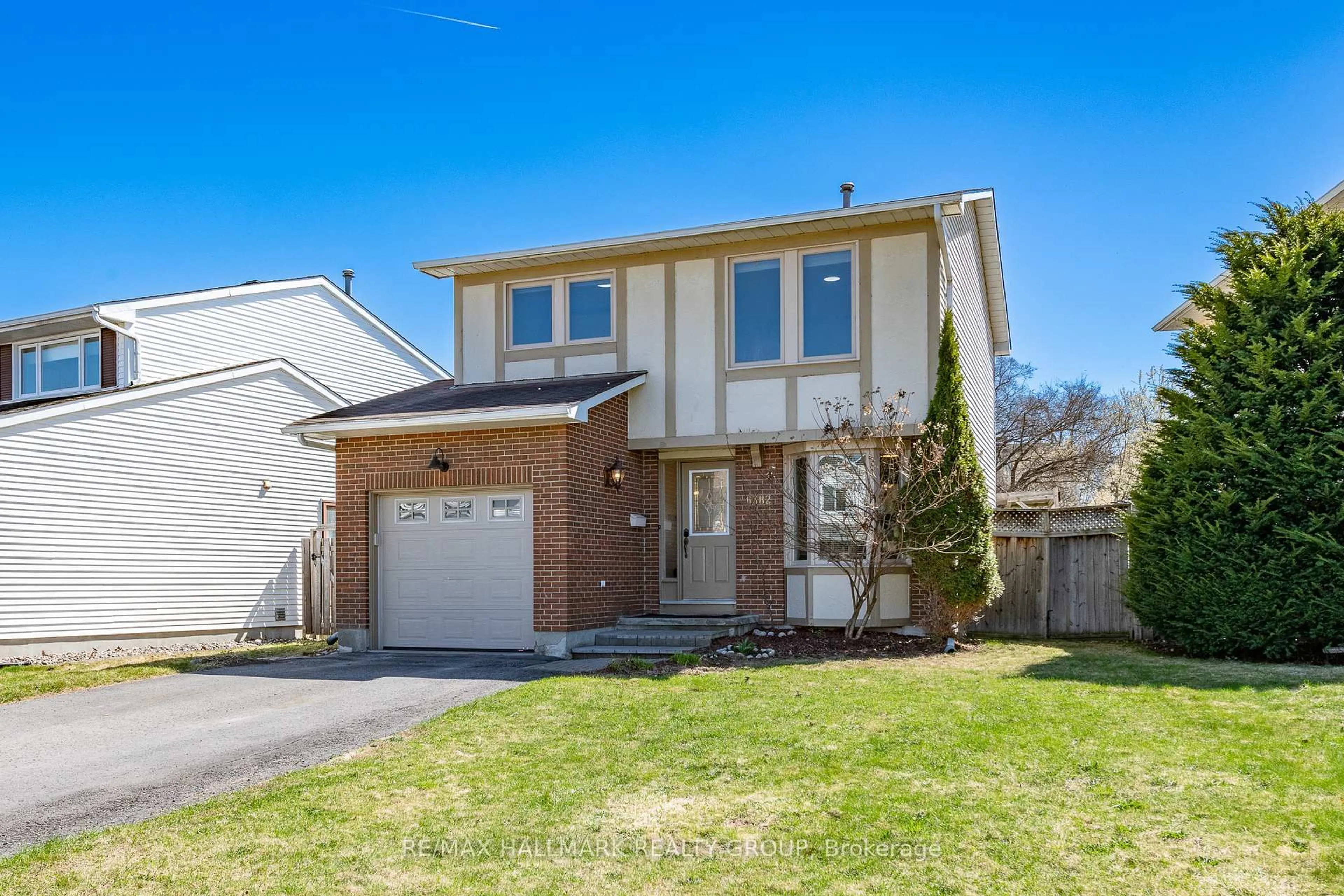 Home with brick exterior material, street for 6382 St. Louis Dr, Ottawa Ontario K1C 2Y1