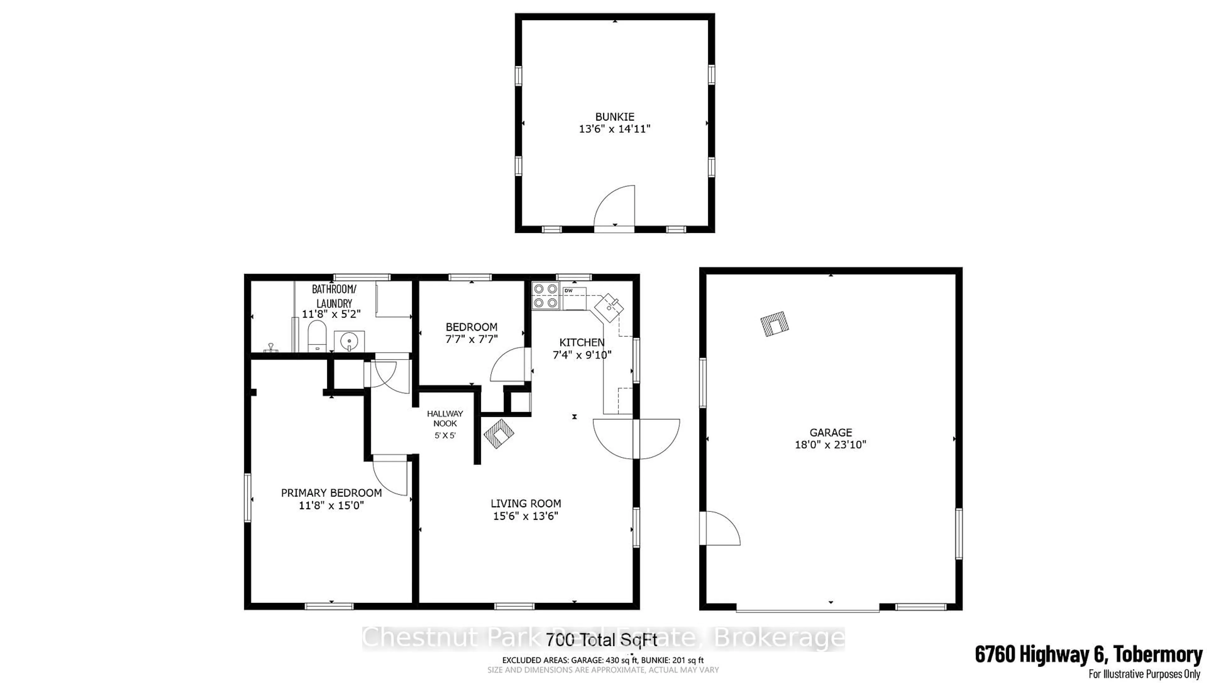 Floor plan for 6760 Highway 6, Northern Bruce Peninsula Ontario N0H 2R0