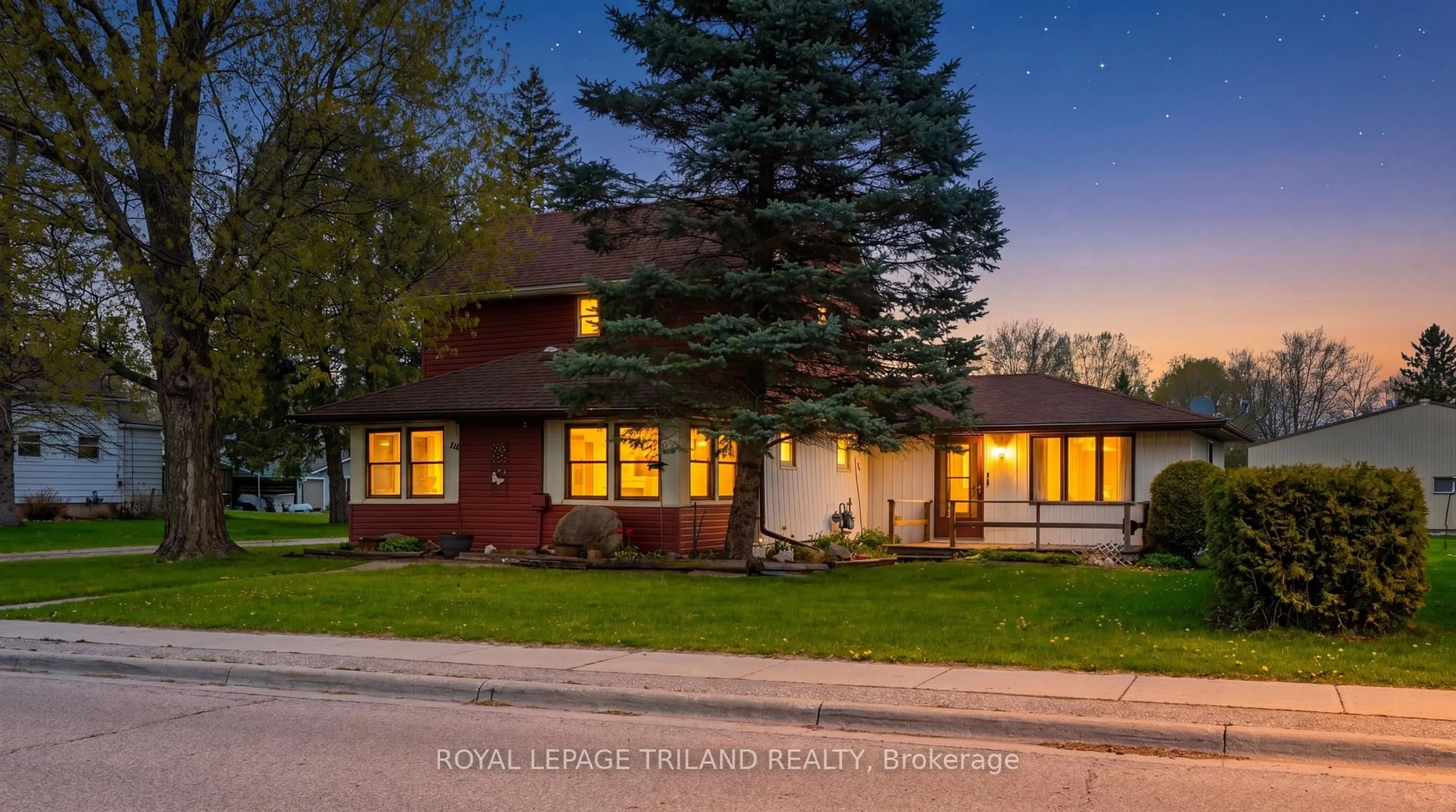 Home with brick exterior material, street for 64 Wellington Ave, Southwest Middlesex Ontario N0L 1A0