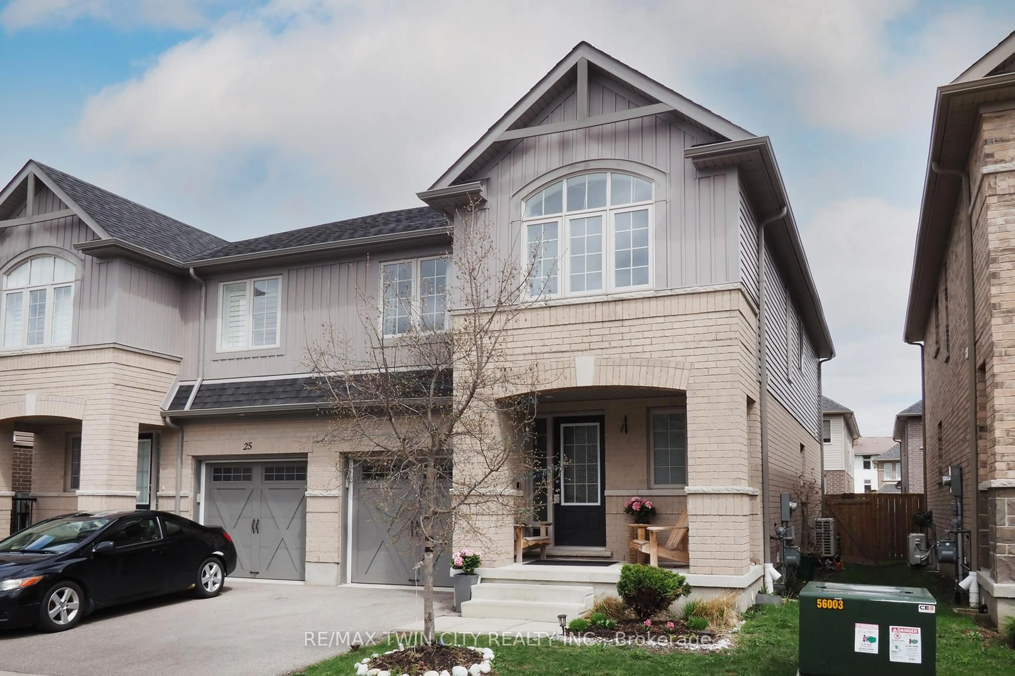 Home with brick exterior material, street for 27 GLEASON Cres, Kitchener Ontario N2M 0B7