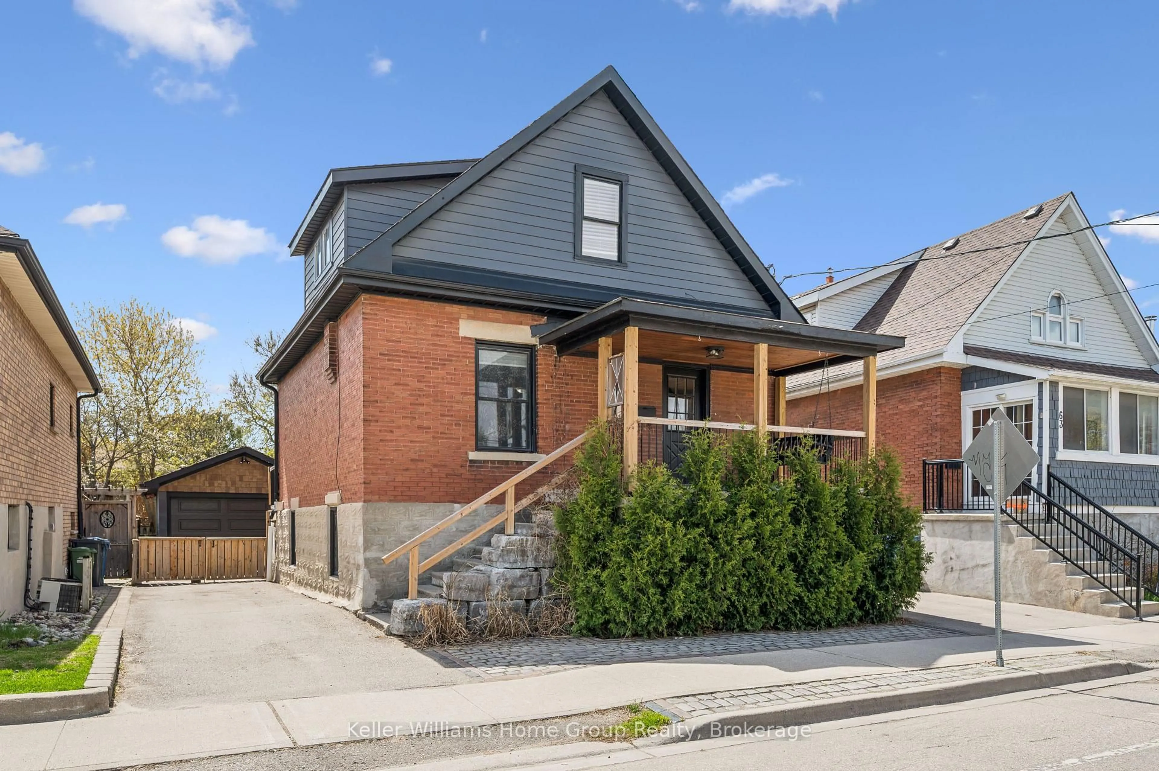 Home with brick exterior material, street for 67 STEVENSON St, Guelph Ontario N1E 5N3
