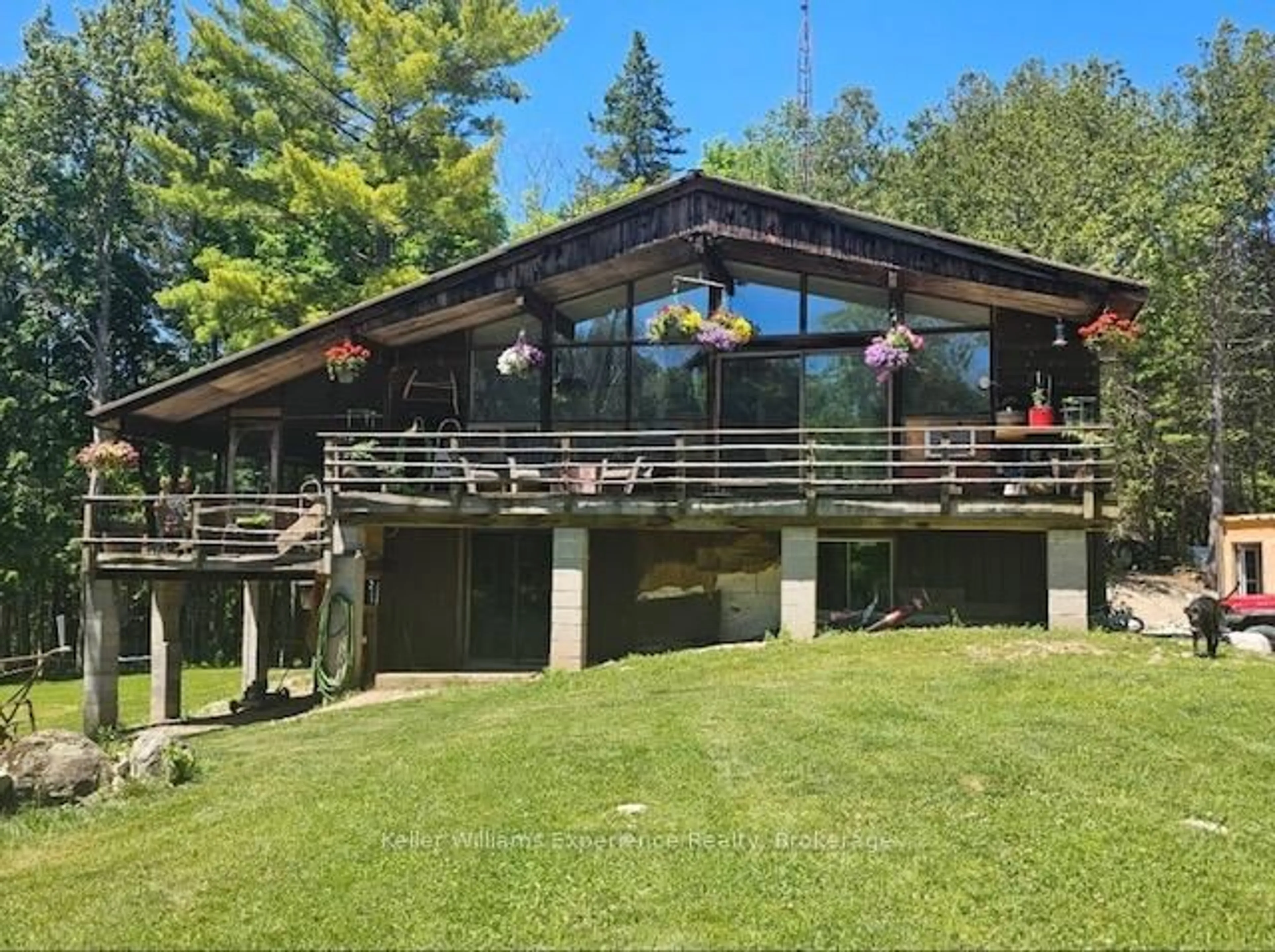 A pic from outside/outdoor area/front of a property/back of a property/a pic from drone, unknown for 31 Digby Laxton Boundary Rd, Kawartha Lakes Ontario K0M 2B0