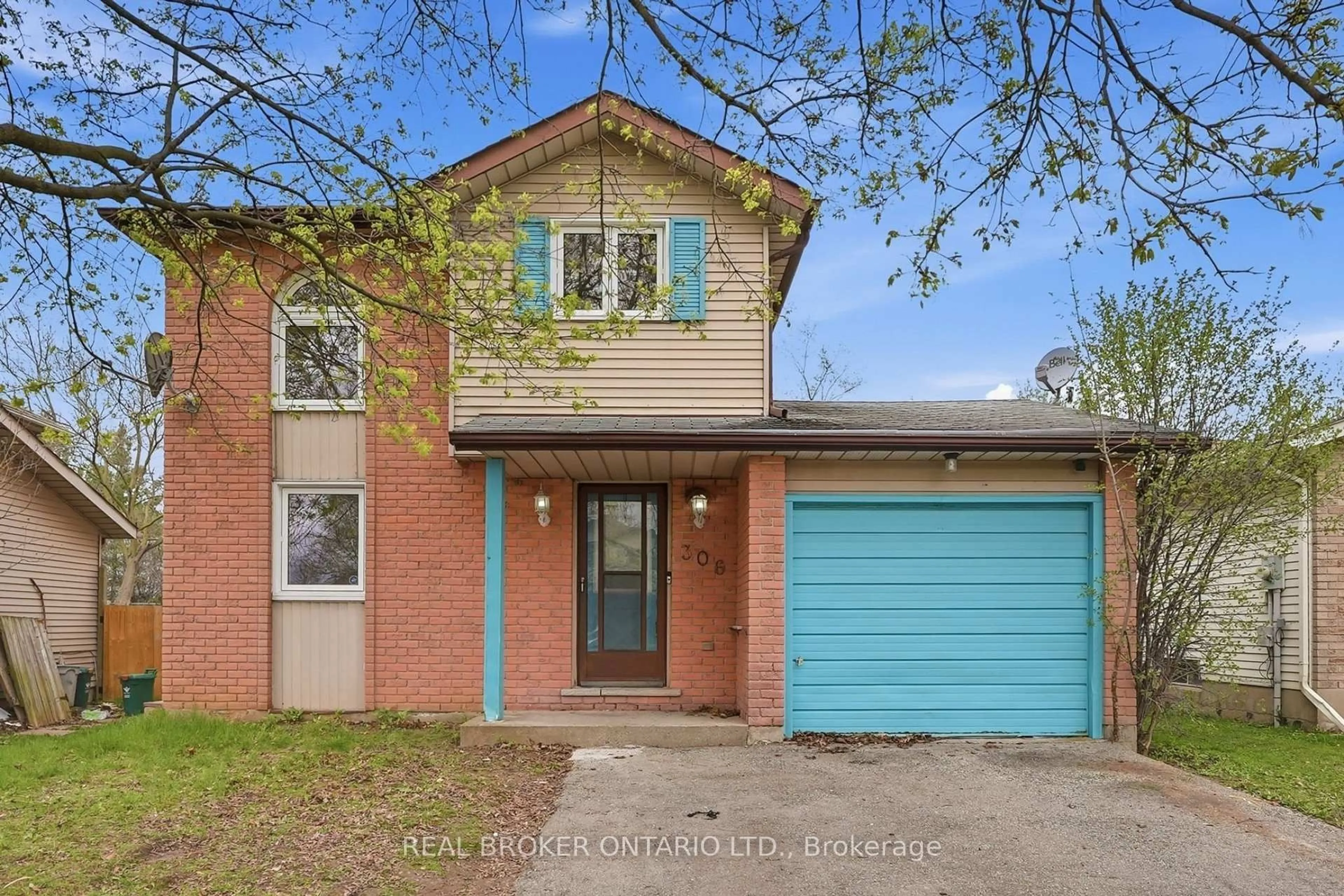 Home with brick exterior material, street for 306 Sekura St, Cambridge Ontario N1R 7V8