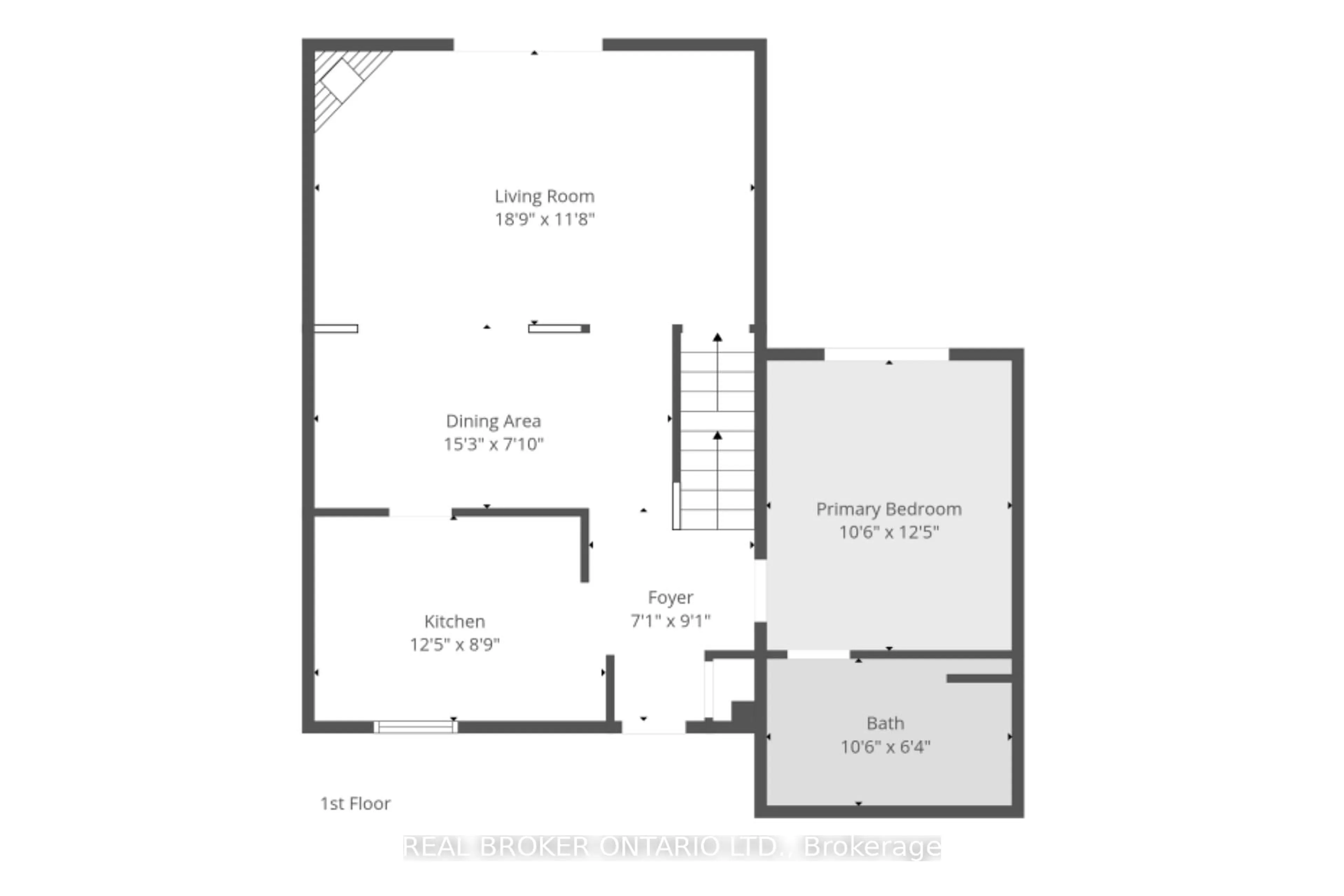 Floor plan for 306 Sekura St, Cambridge Ontario N1R 7V8