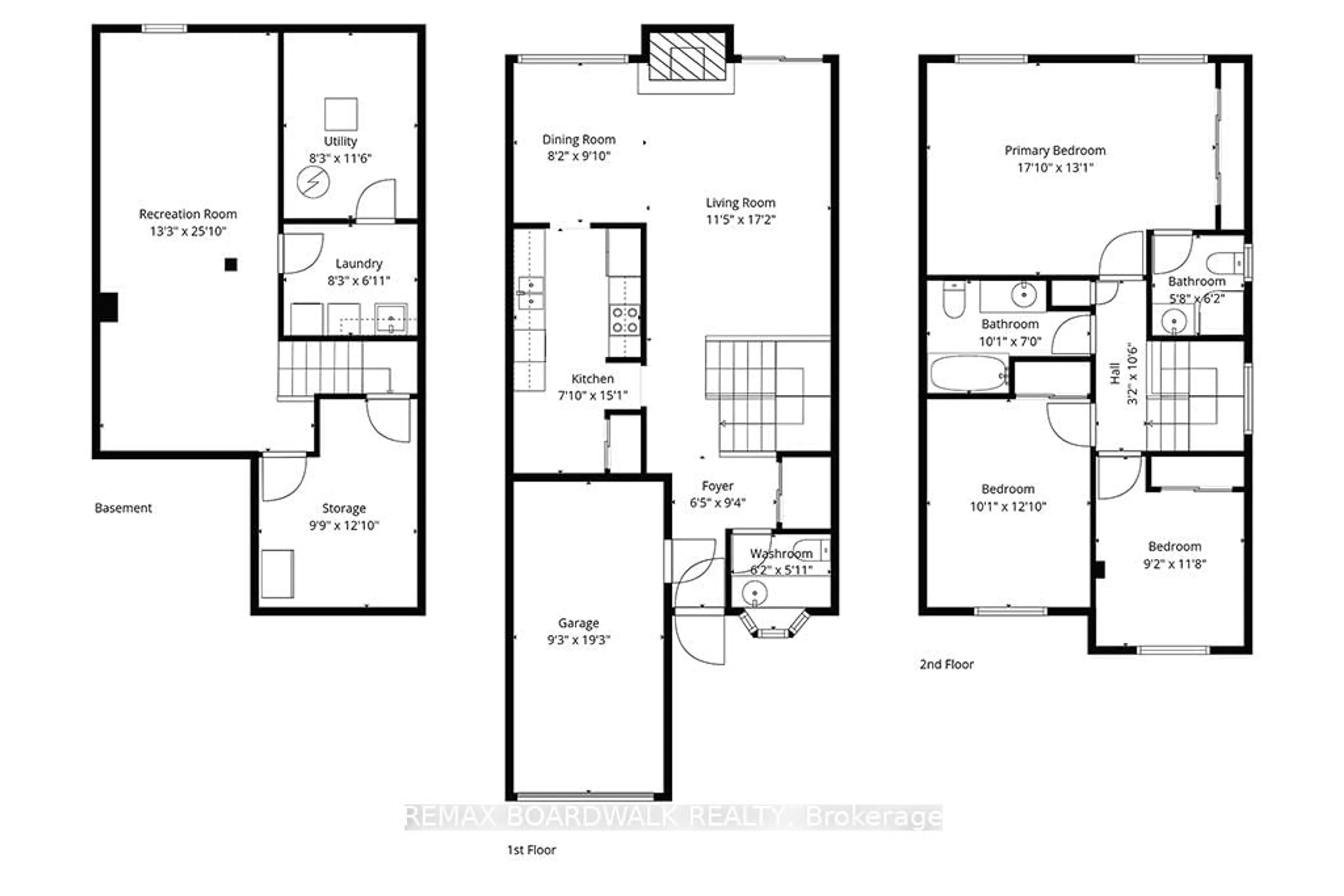 Floor plan for 1111 Des Forets Ave, Ottawa Ontario K1C 5K7