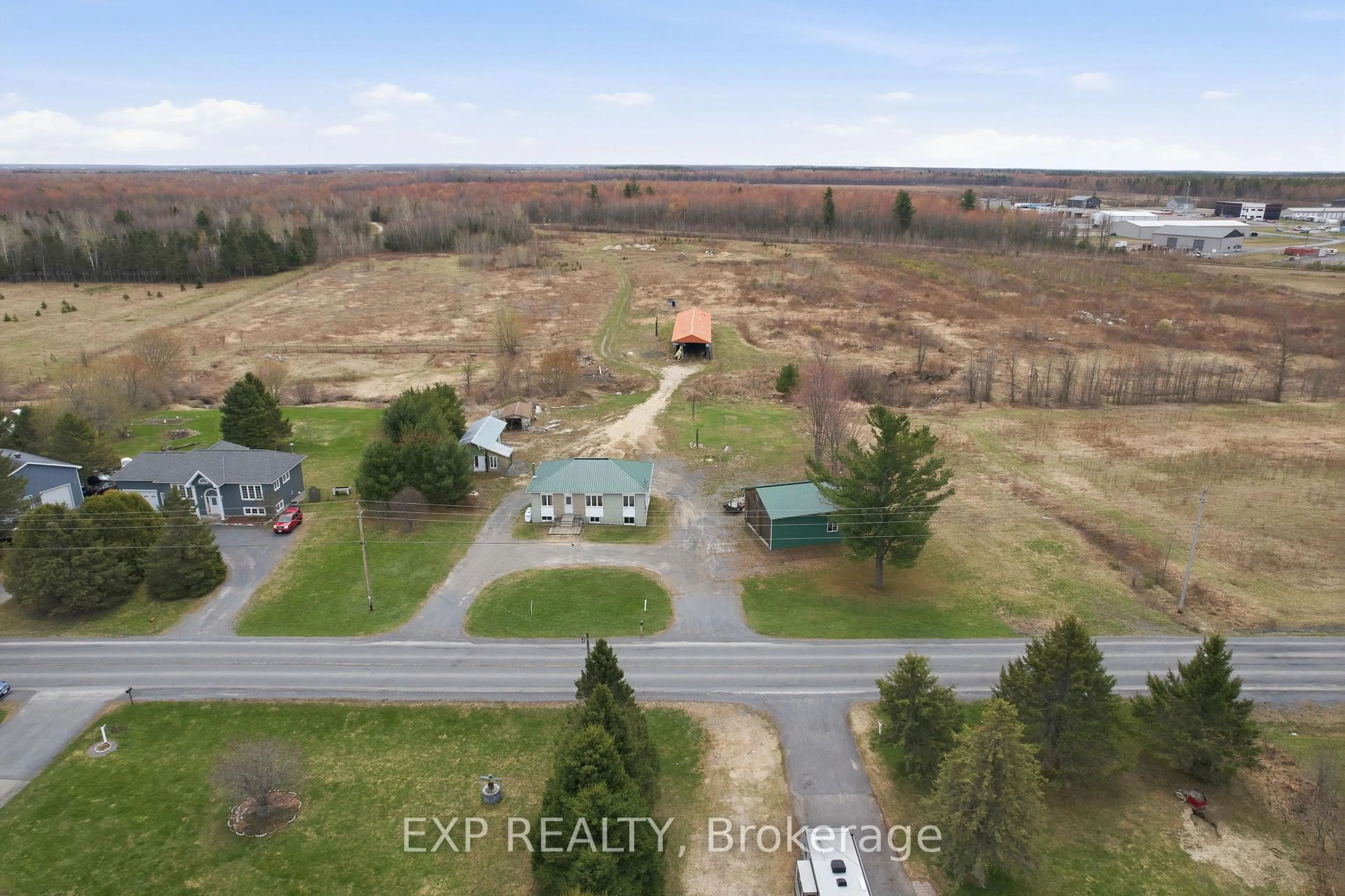 A pic from outside/outdoor area/front of a property/back of a property/a pic from drone, unknown for 1655 CALYPSO St, The Nation Ontario K0A 2M0