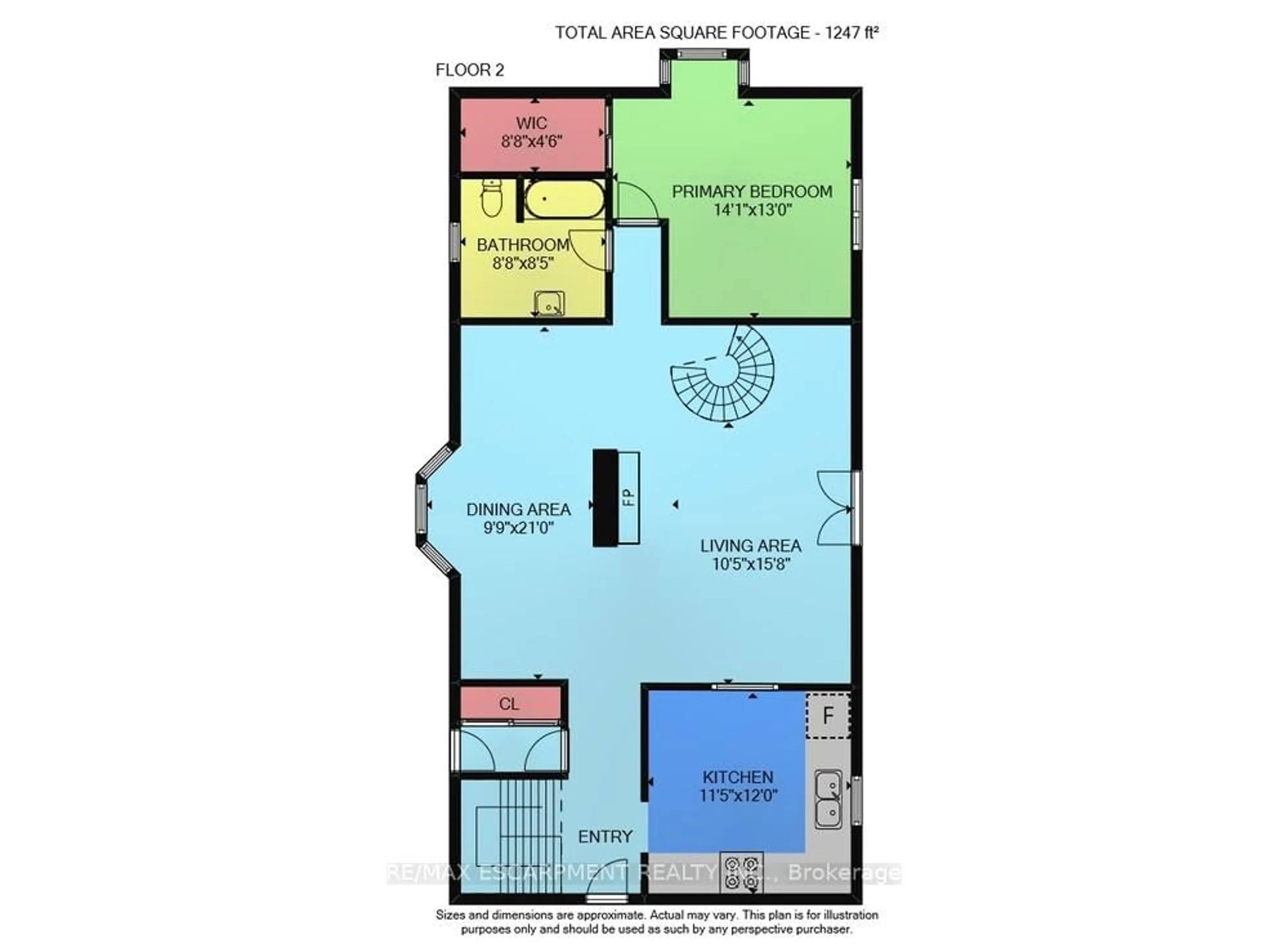 Floor plan for 61 Mountain Rd, Grimsby Ontario L3M 4E7