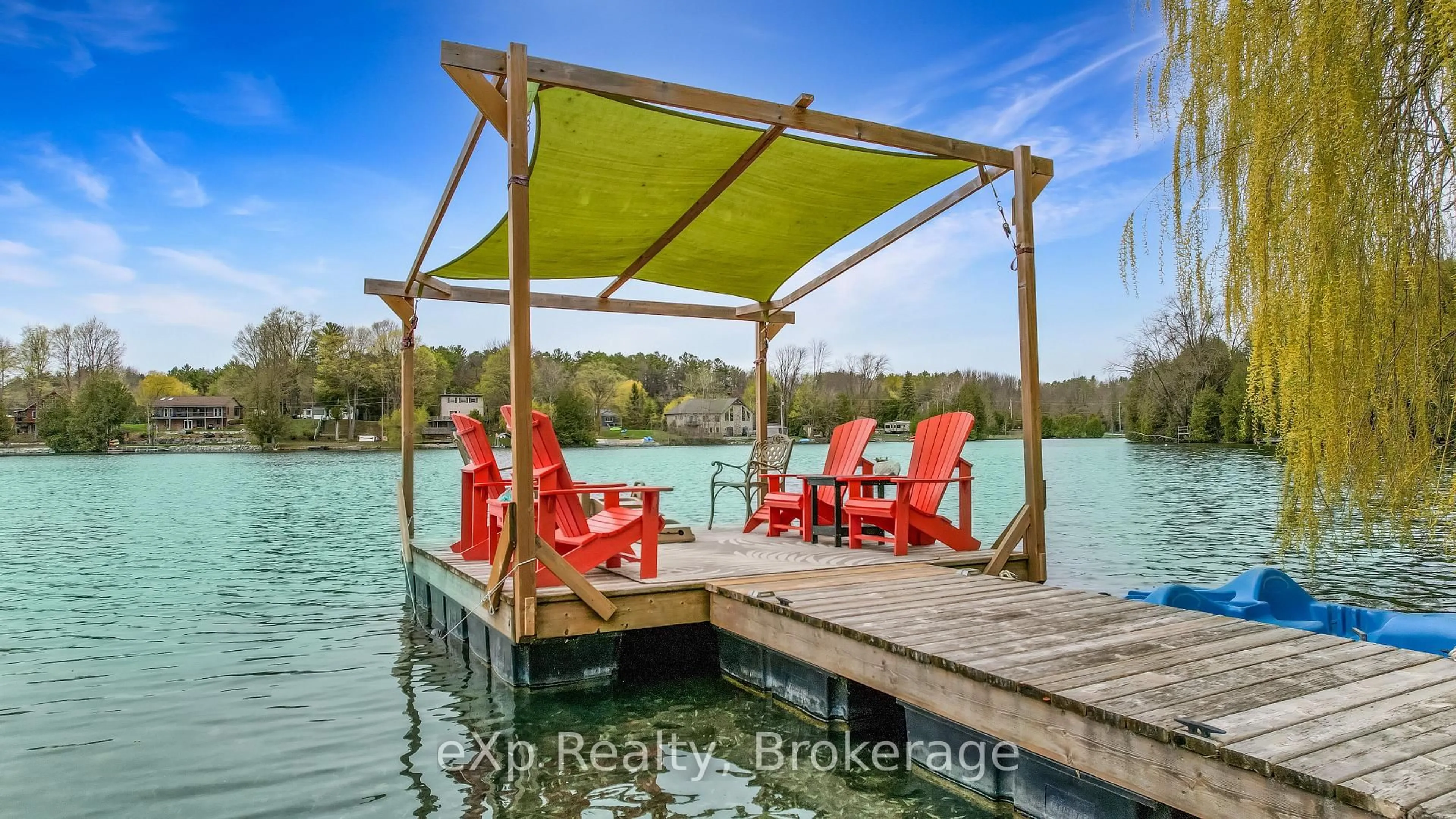 Patio, water/lake/river/ocean view for 816 Marl Lake Road 8, Brockton Ontario N4N 3B9