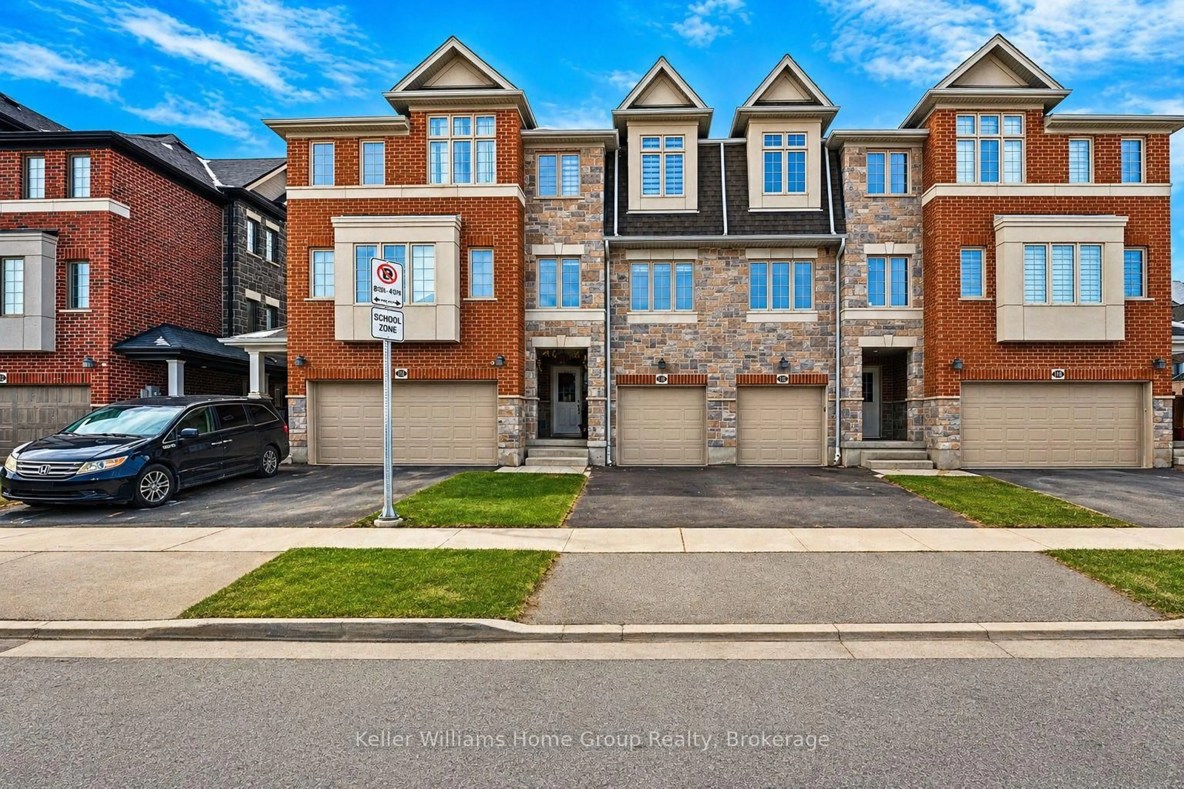 Home with brick exterior material, street for 114 Ian Ormston Dr, Kitchener Ontario N2P 2N7