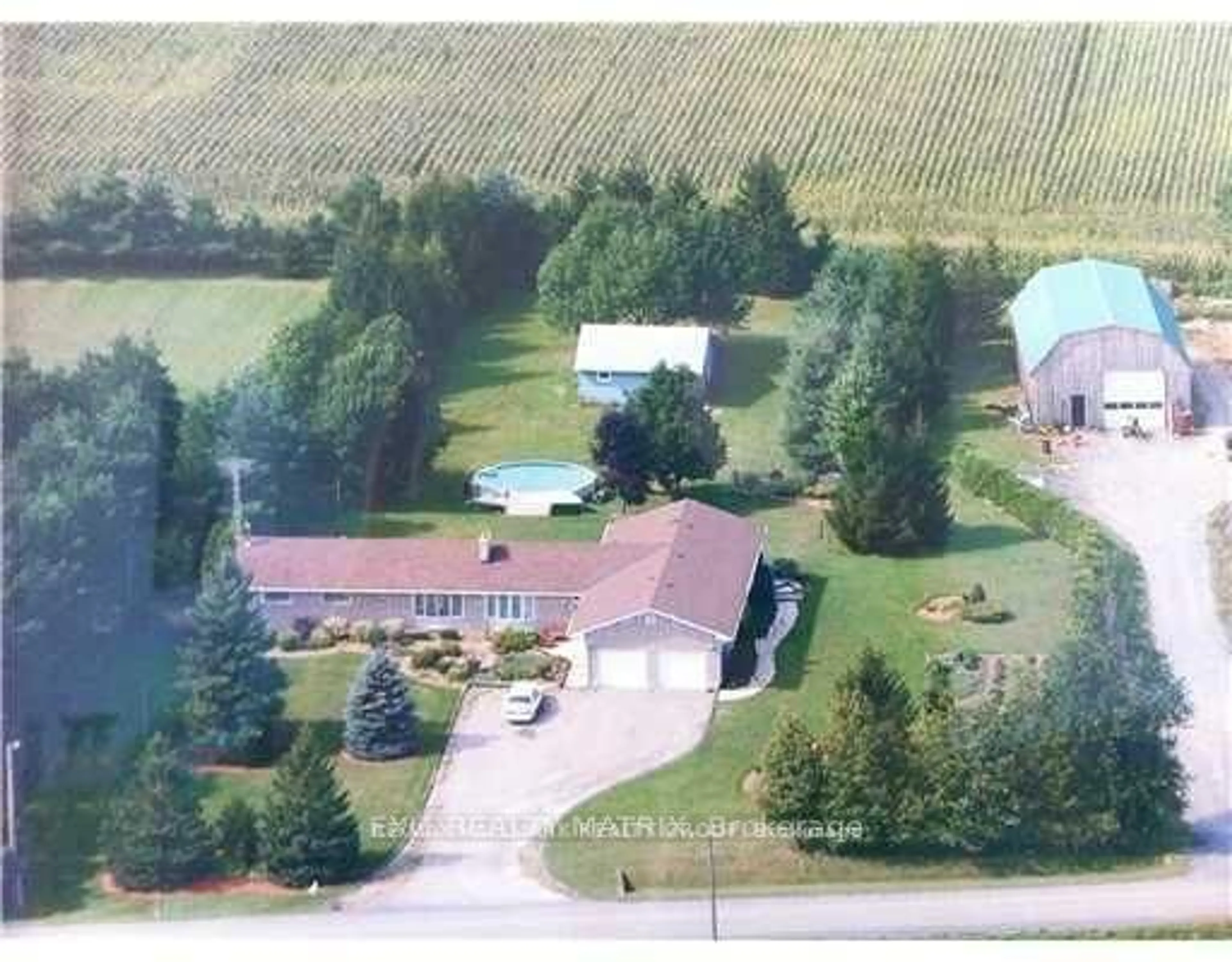 A pic from outside/outdoor area/front of a property/back of a property/a pic from drone, mountain view for 5758 Third Line Rd, North Gower Ontario K0A 2T0