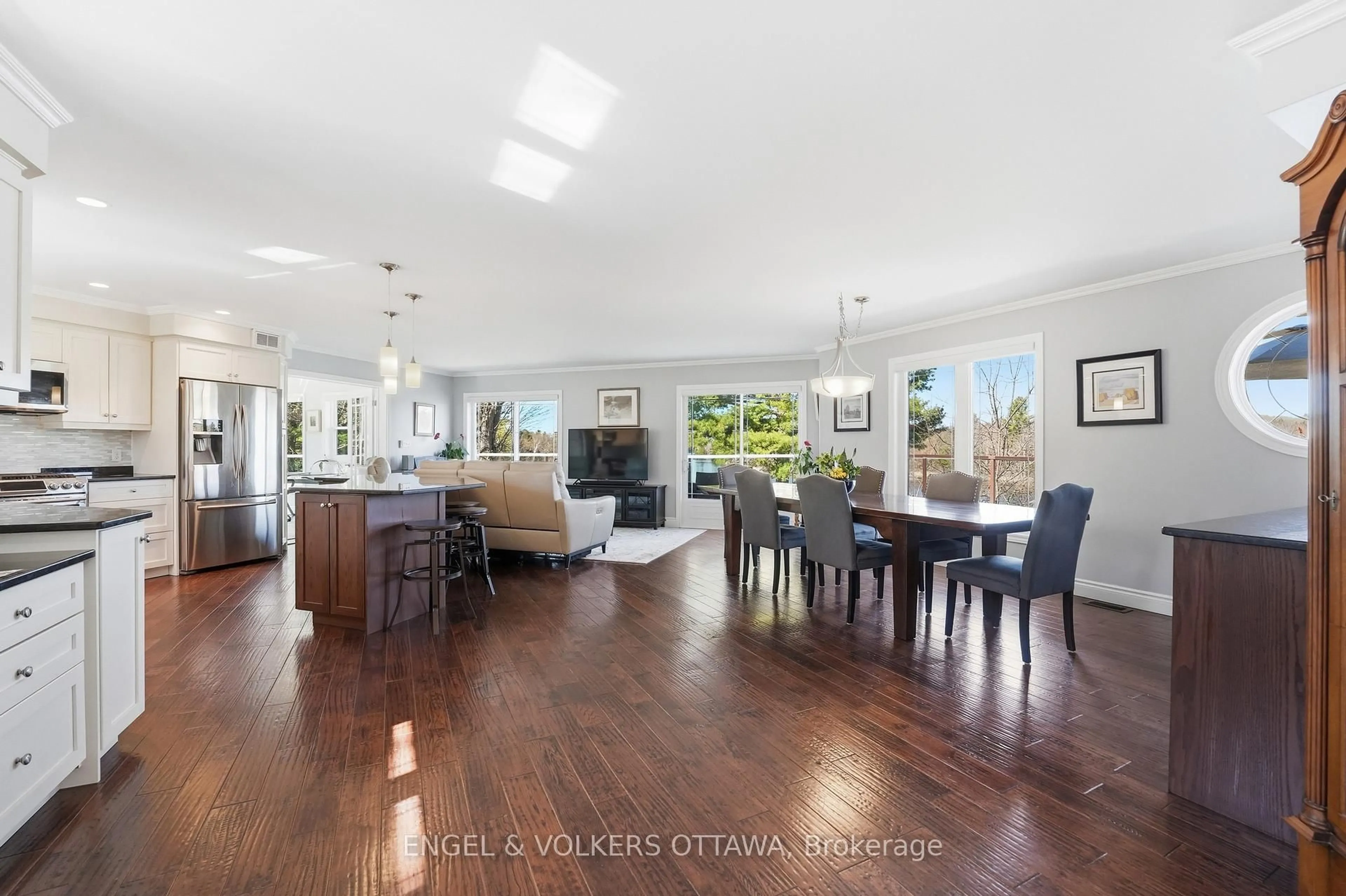 Open concept kitchen, unknown for 11805B 38 Highway, Tichborne Ontario K0H 2V0