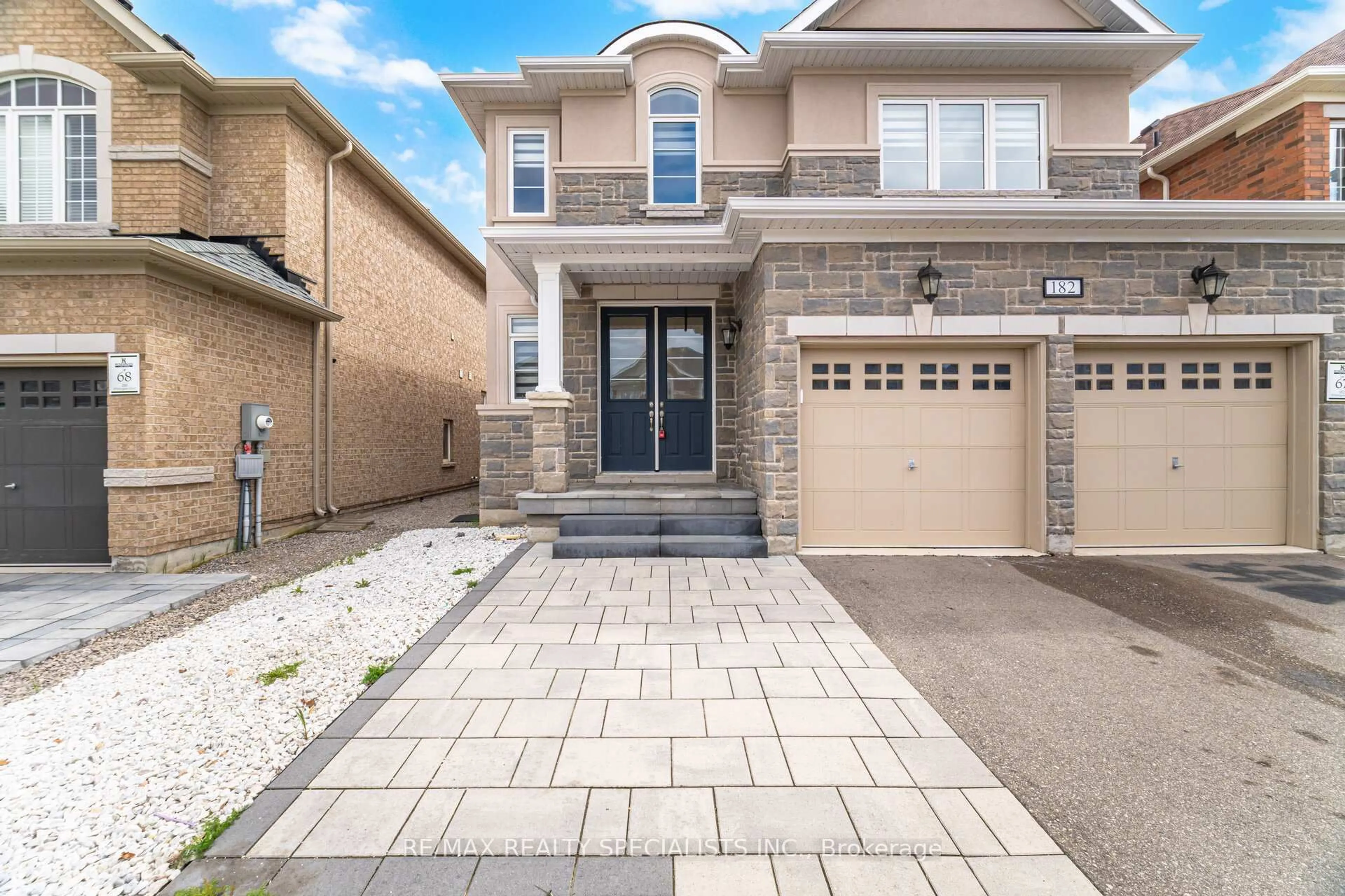 Home with brick exterior material, street for 182 Whittington Dr, Hamilton Ontario L9K 0H5