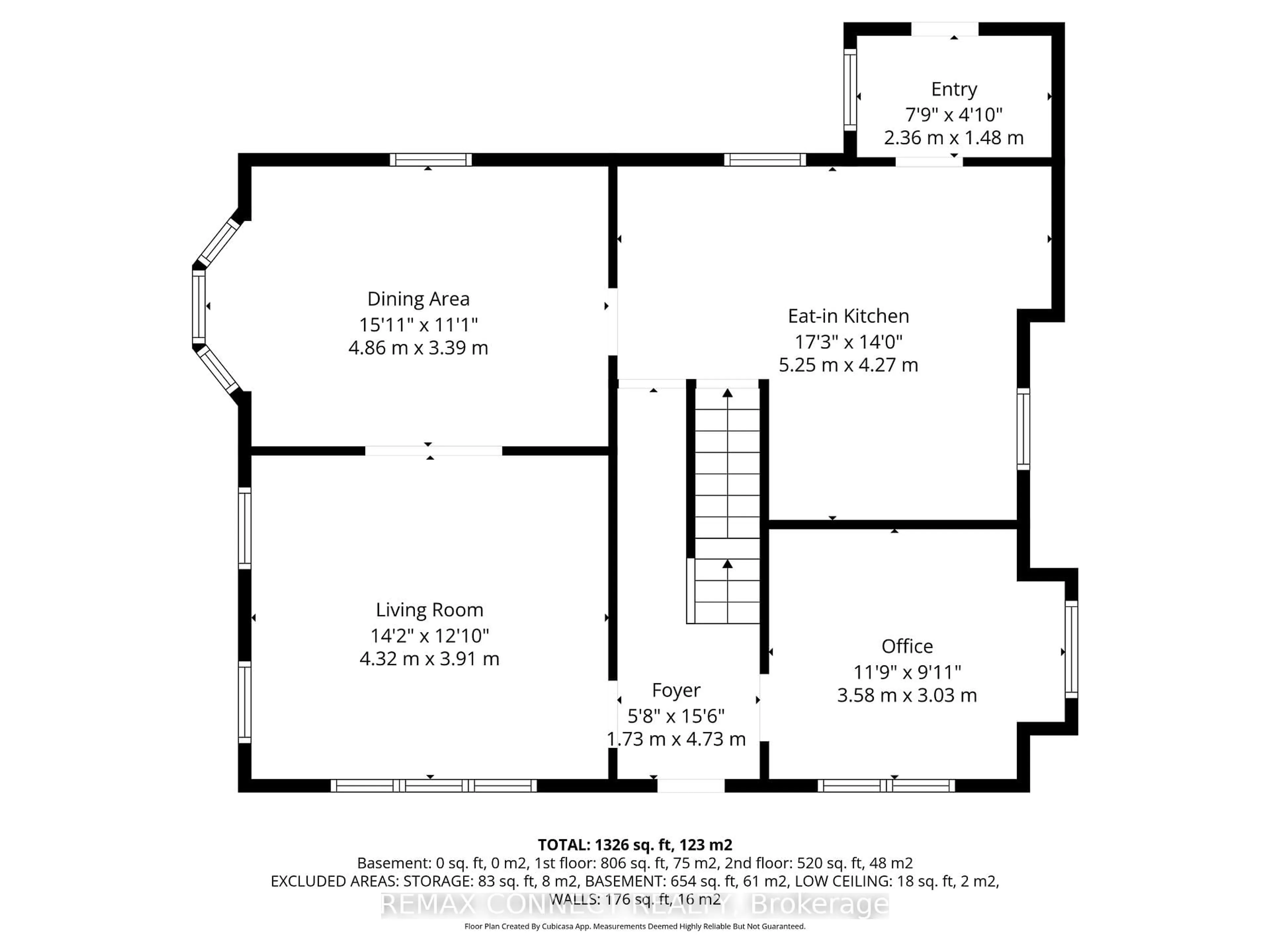 Floor plan for 5868 County 65 Rd, Port Hope Ontario L1A 3V5