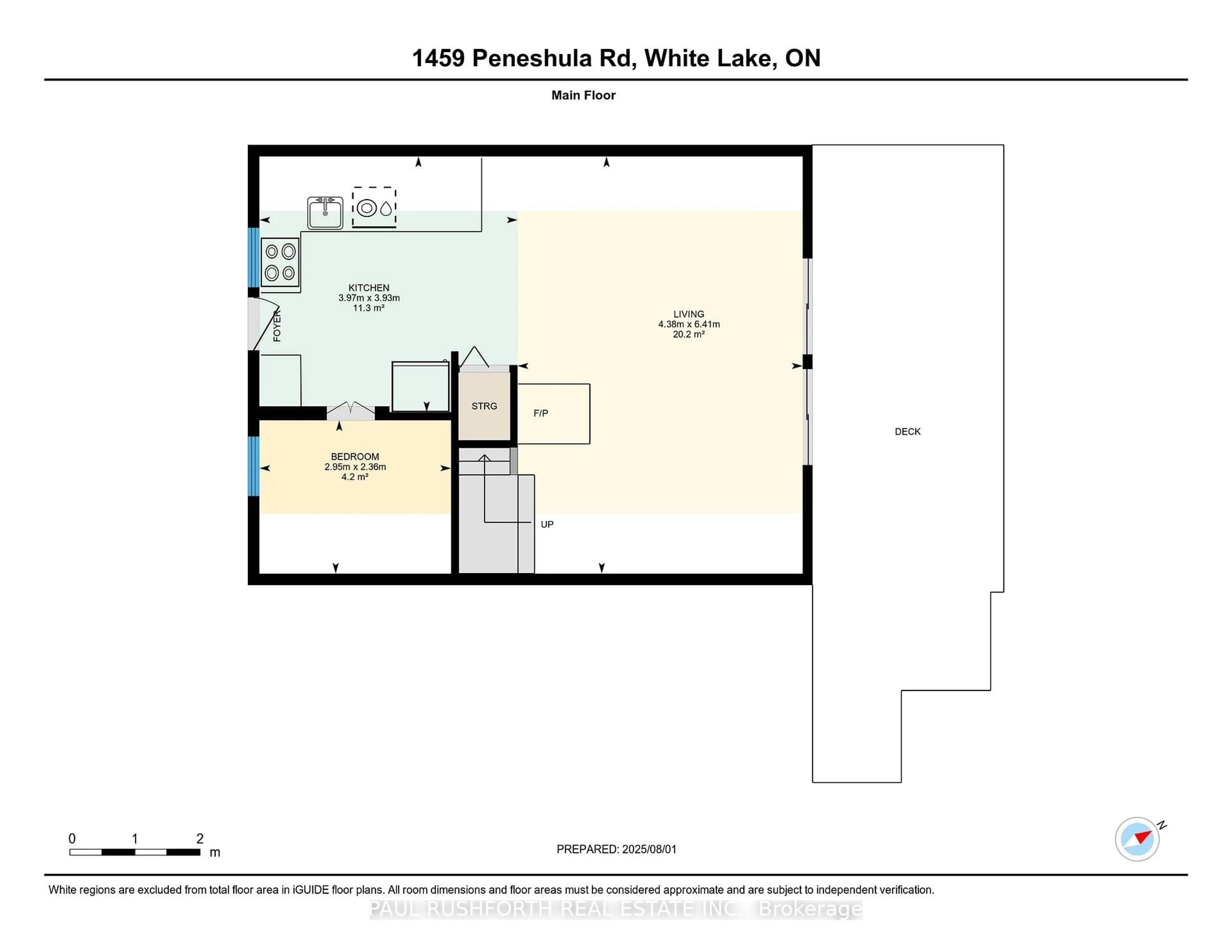 Floor plan for 1459 Peneshula Rd, White Lake Ontario K0A 3L0