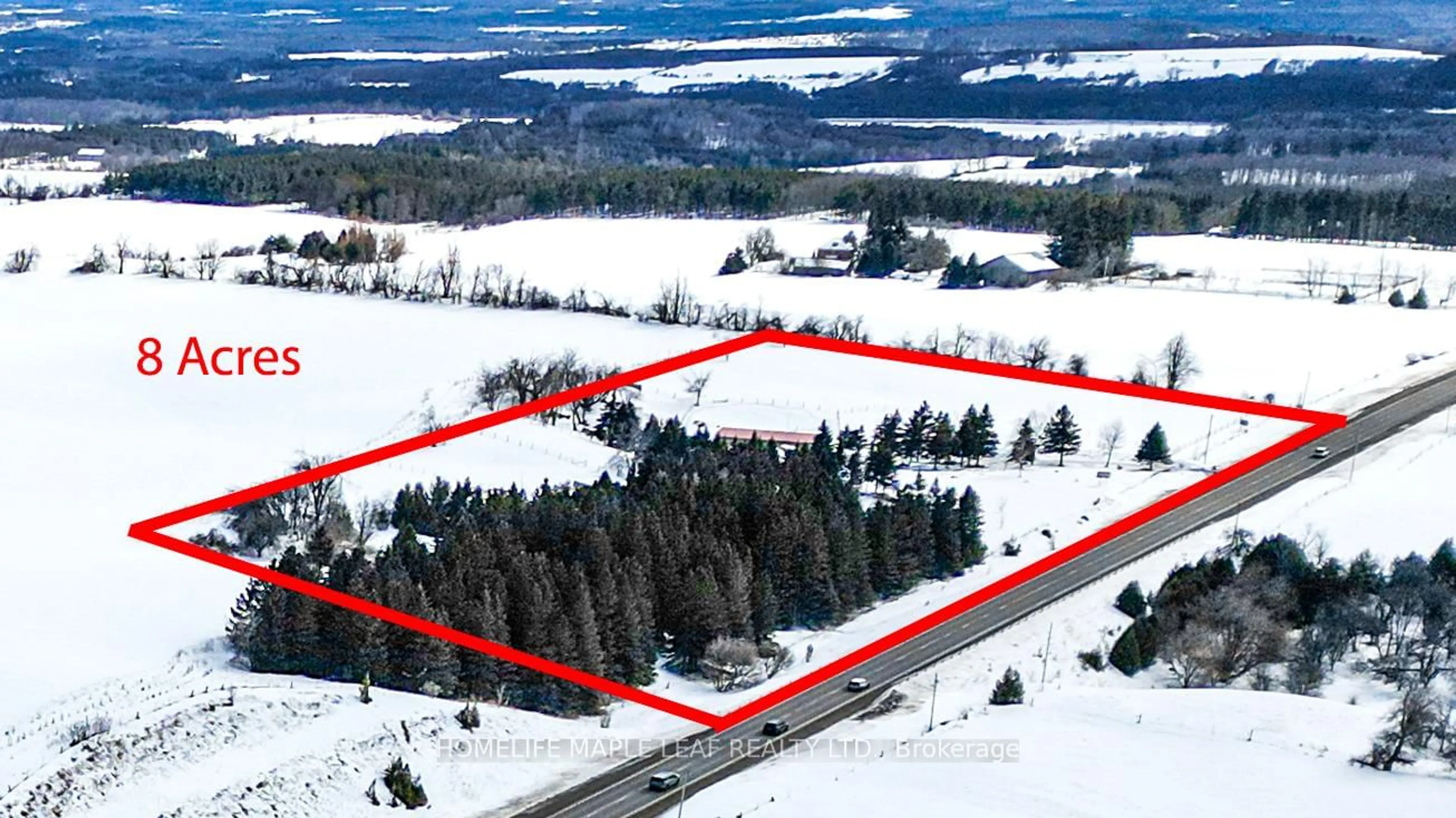A pic from outside/outdoor area/front of a property/back of a property/a pic from drone, unknown for 935545 Airport Rd, Mono Ontario L9V 1C3