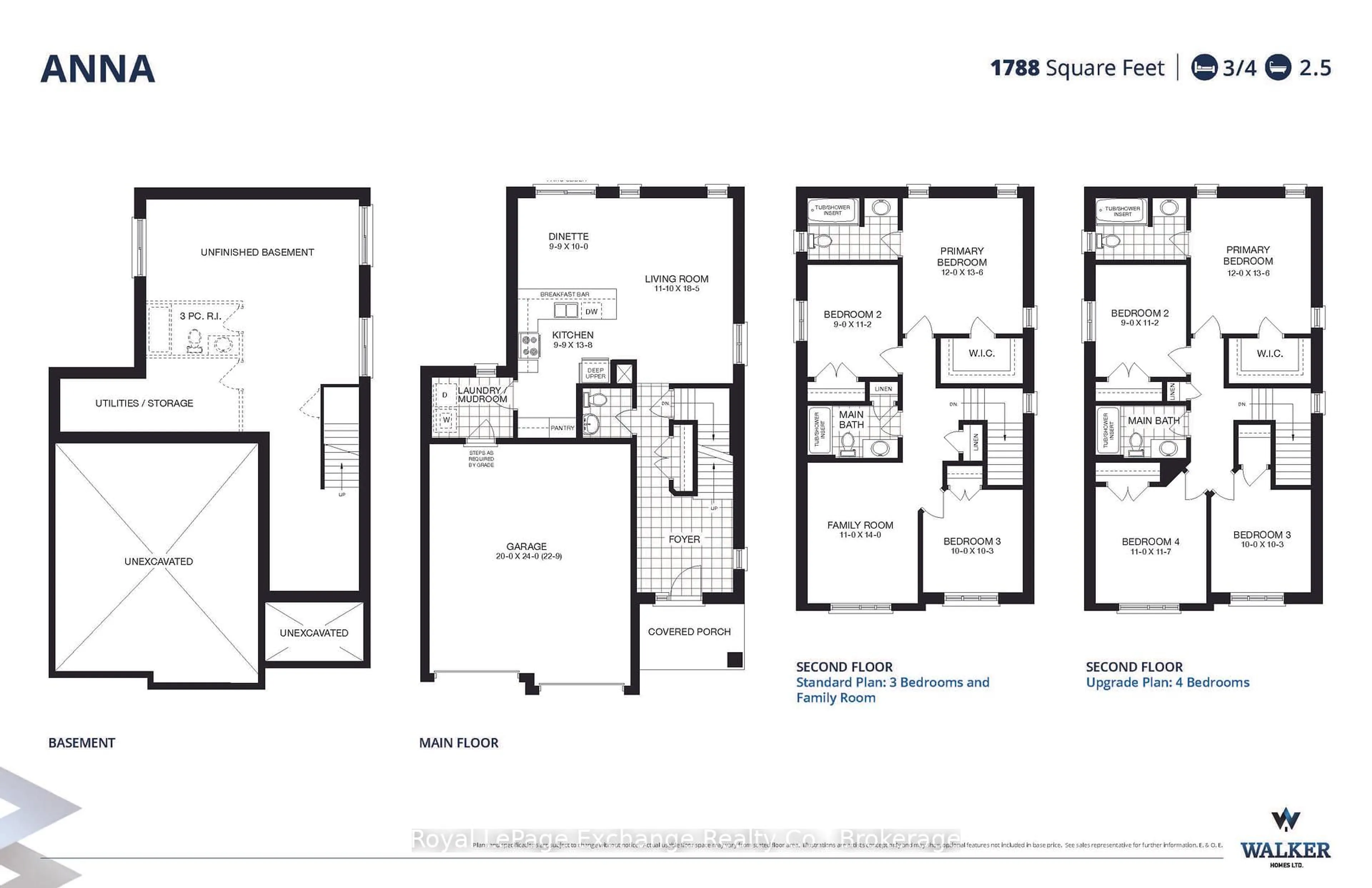 Floor plan for 293 Mary Rose Ave, Saugeen Shores Ontario N0H 2C3