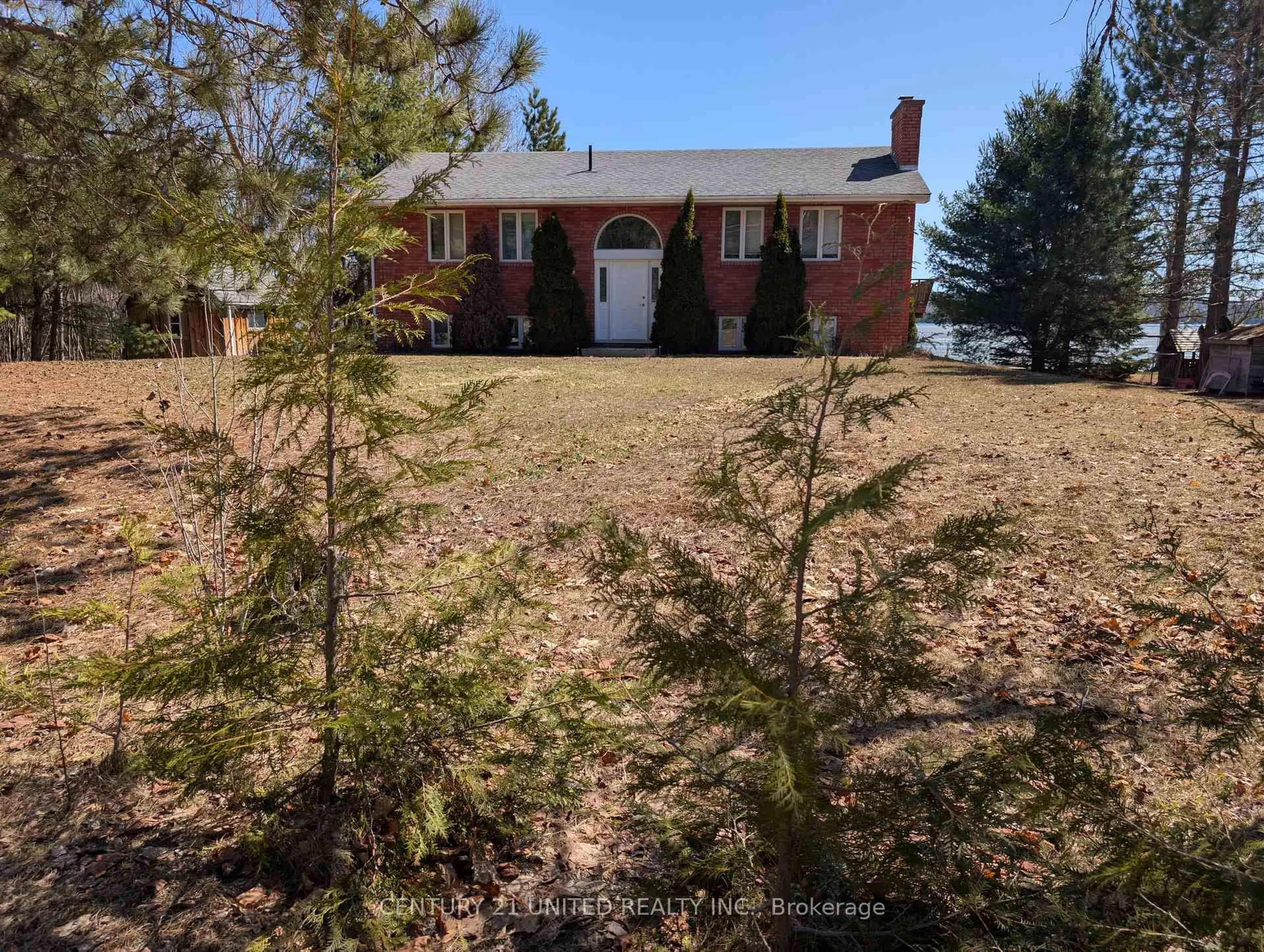 A pic from outside/outdoor area/front of a property/back of a property/a pic from drone, unknown for 1012 Papineau Lake Rd, Maple Leaf Ontario K0L 2R0