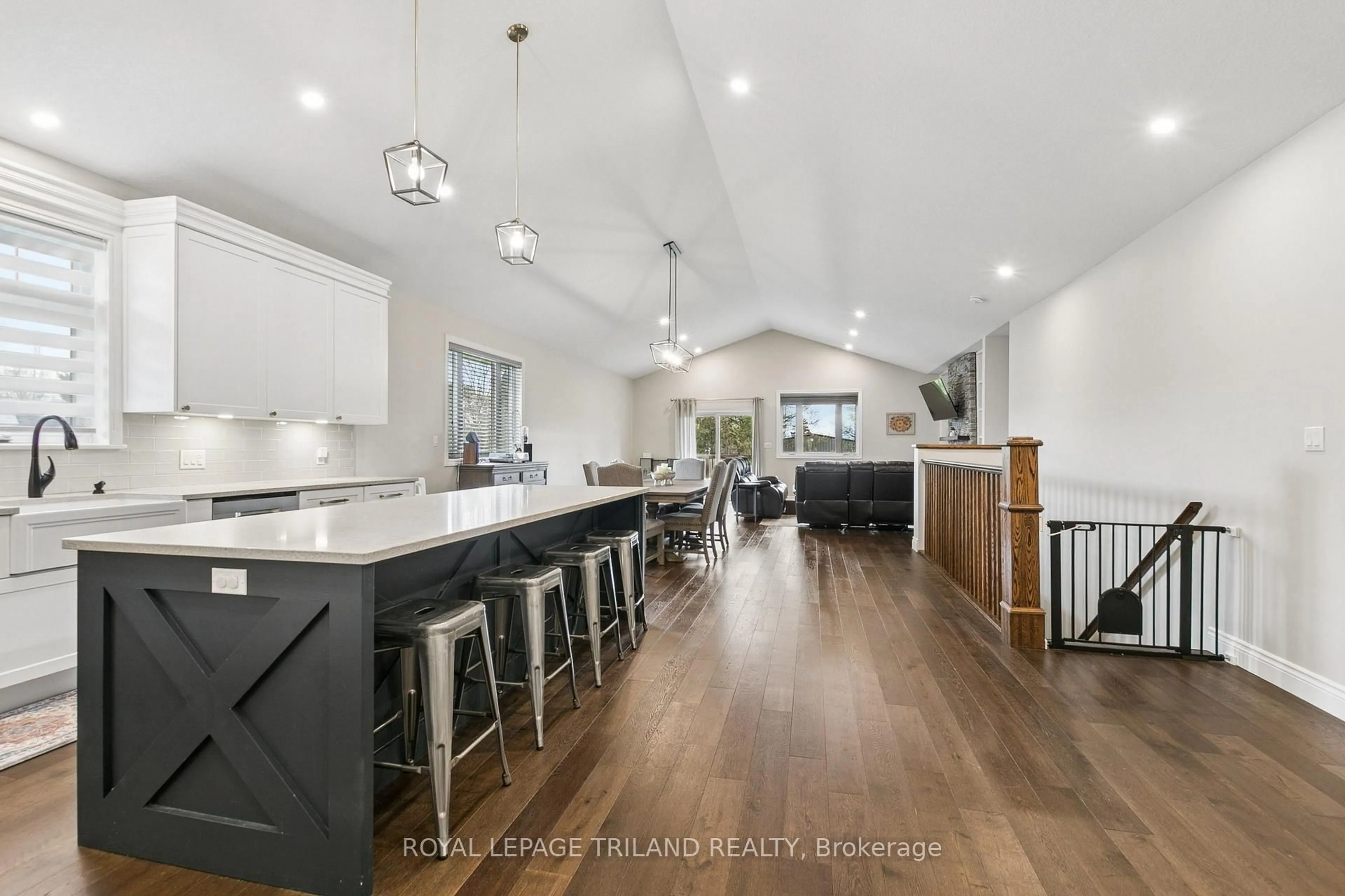 Open concept kitchen, unknown for 76 Coulter Ave, St. Thomas Ontario N5R 5A6