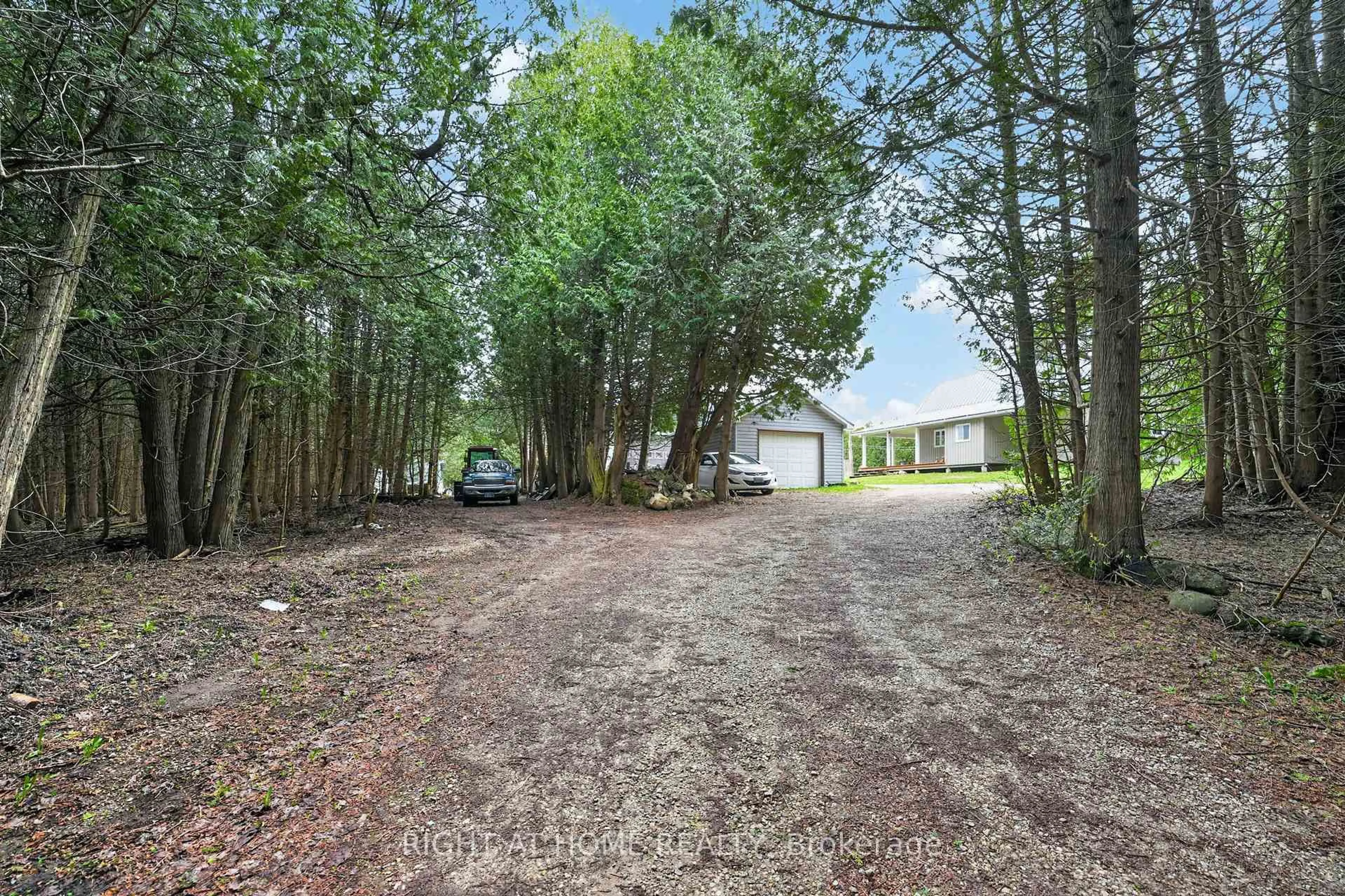 A pic from outside/outdoor area/front of a property/back of a property/a pic from drone, forest/trees view for 636671 Euphrasia-Holland Townline, Grey Highlands Ontario N0C 1H0