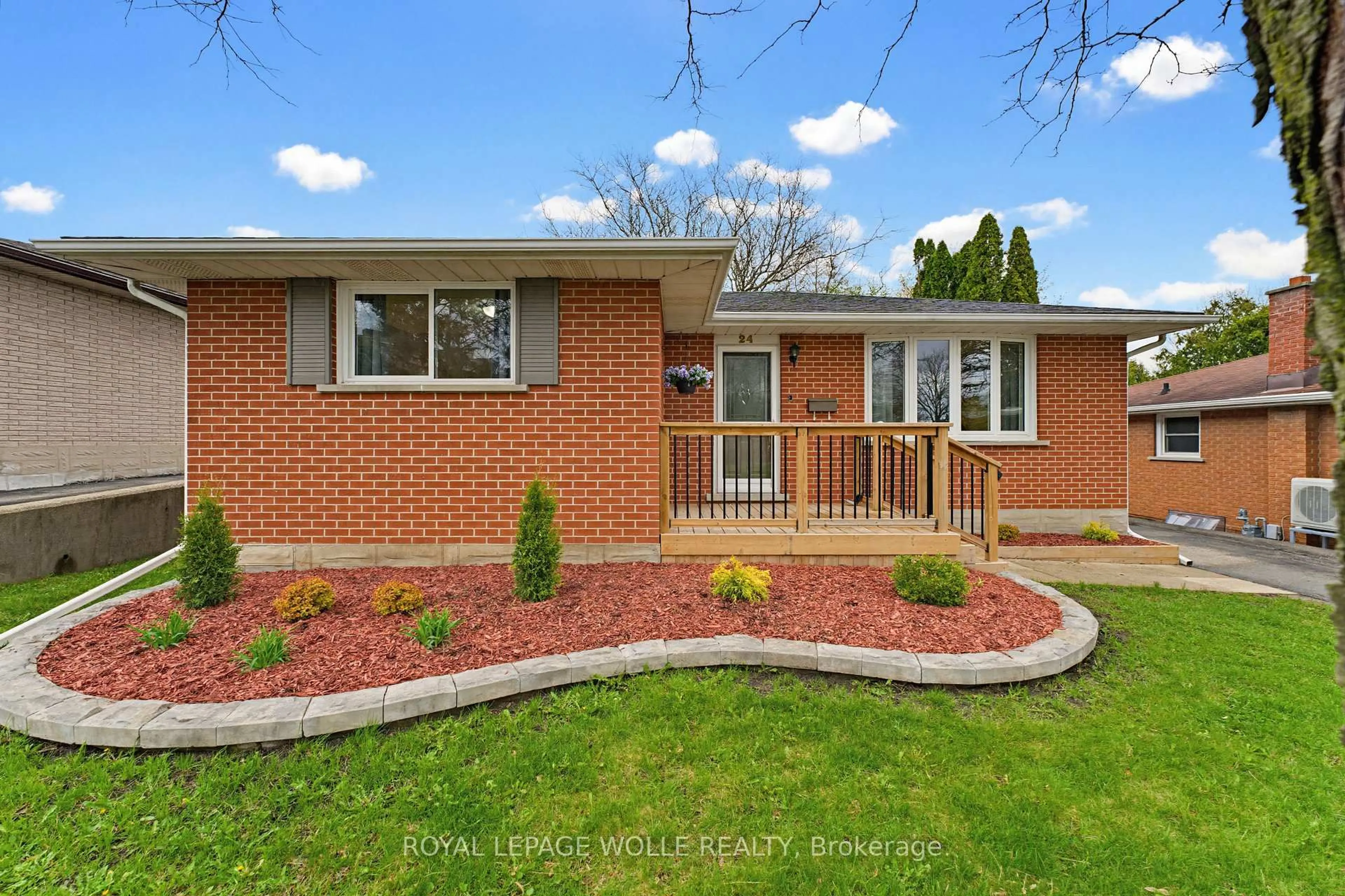 Home with brick exterior material, street for 24 Hillmount St, Waterloo Ontario N2C 2C6
