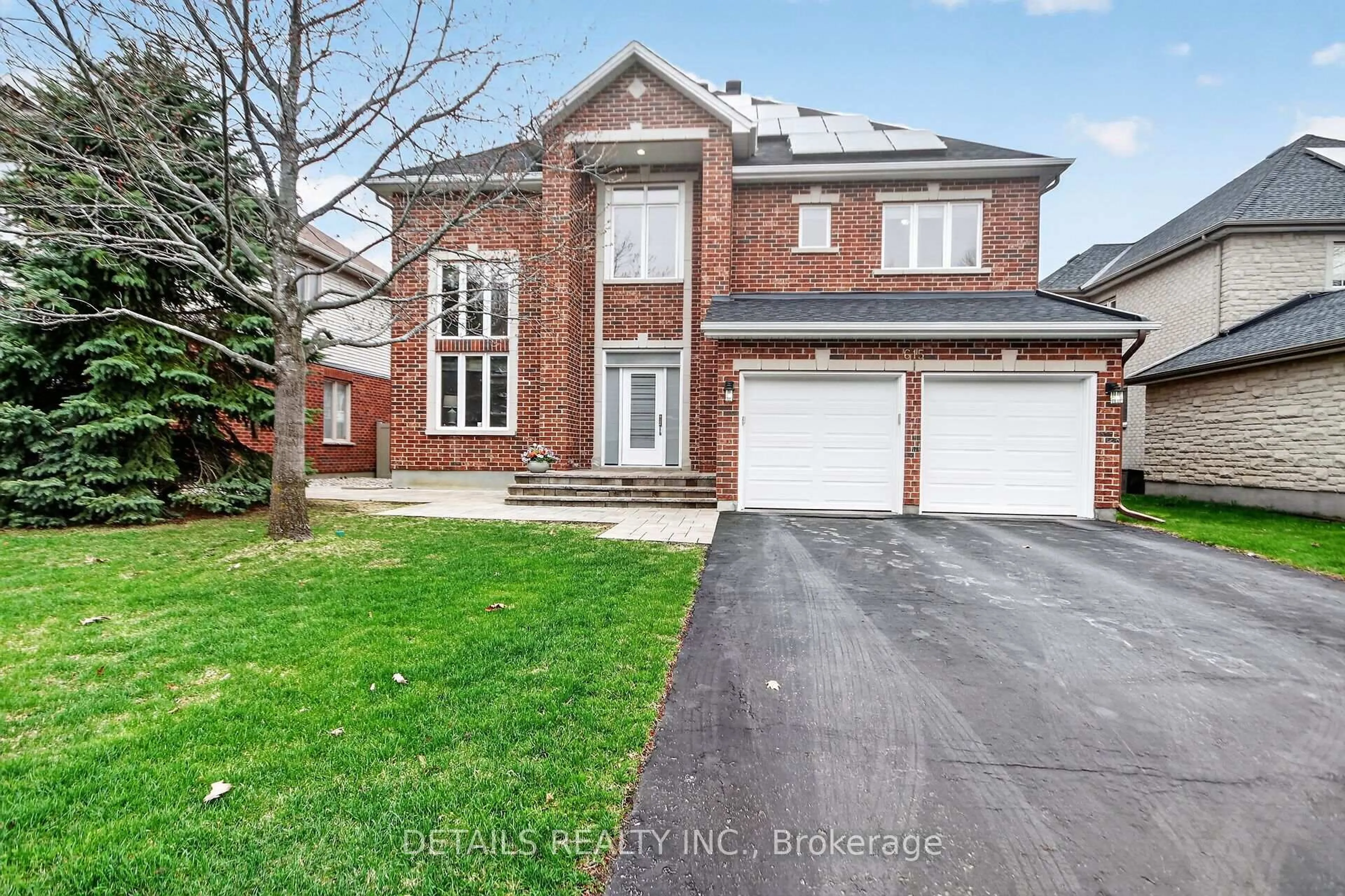 Home with brick exterior material, street for 615 Bow Valley Dr, Ottawa Ontario K1V 2G9
