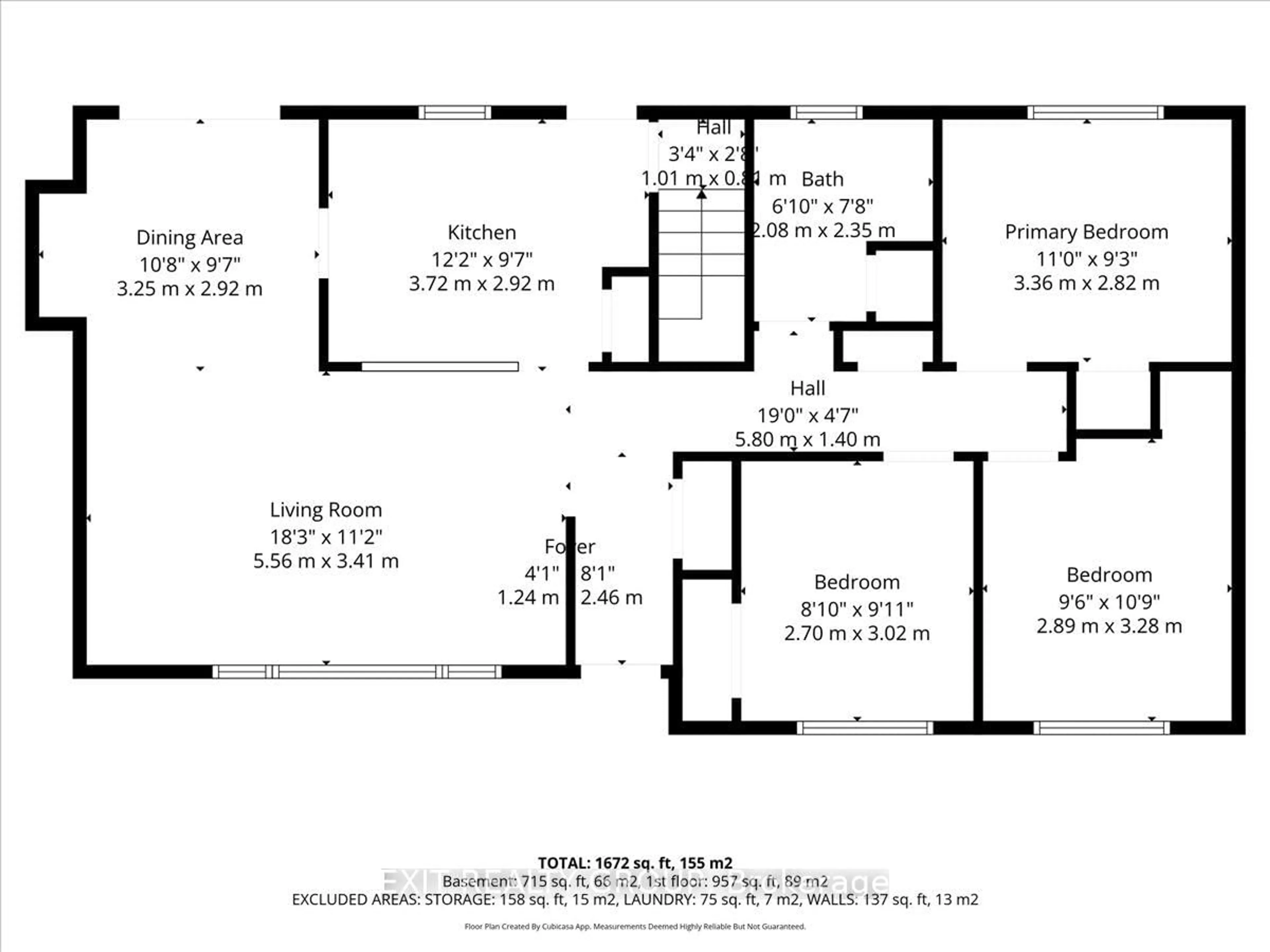 Floor plan for 196 Elmwood Dr, Belleville Ontario K8N 4Z4