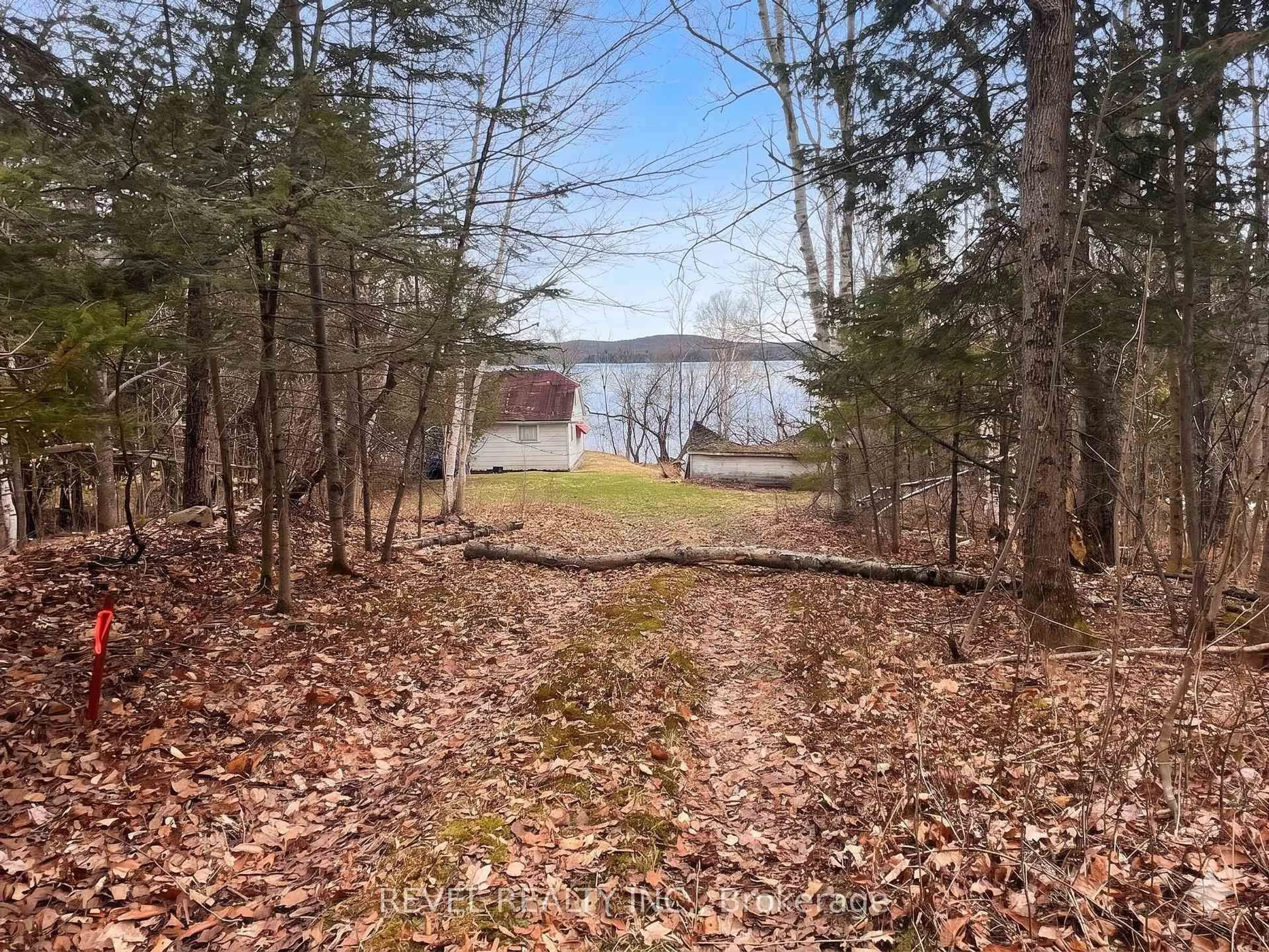 A pic from outside/outdoor area/front of a property/back of a property/a pic from drone, water/lake/river/ocean view for 80 Cove Rd, Armour Ontario P0A 1L0