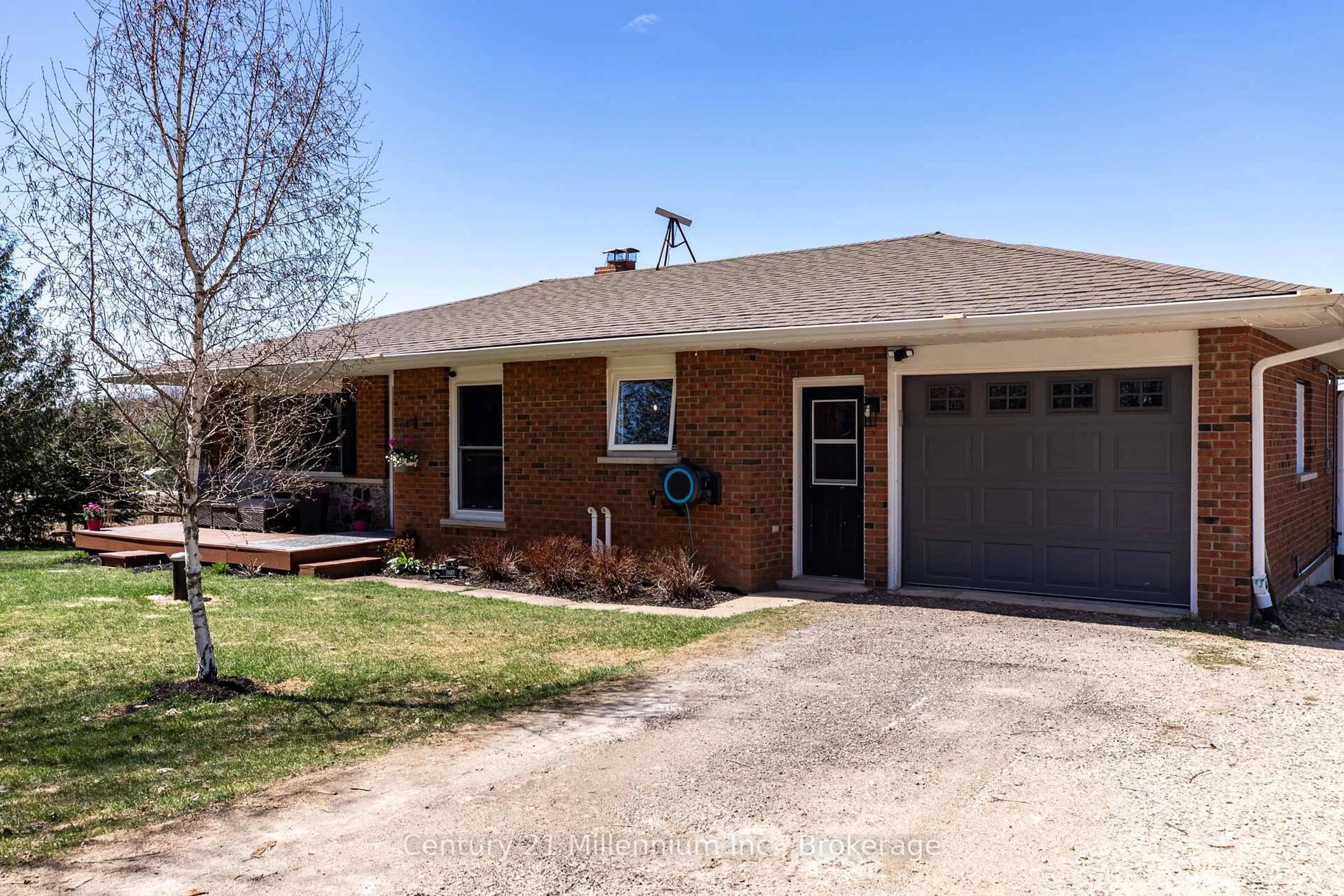 Home with brick exterior material, street for 740187 10 Sdrd #Holland Centre, Chatsworth Ontario N0H 1R0