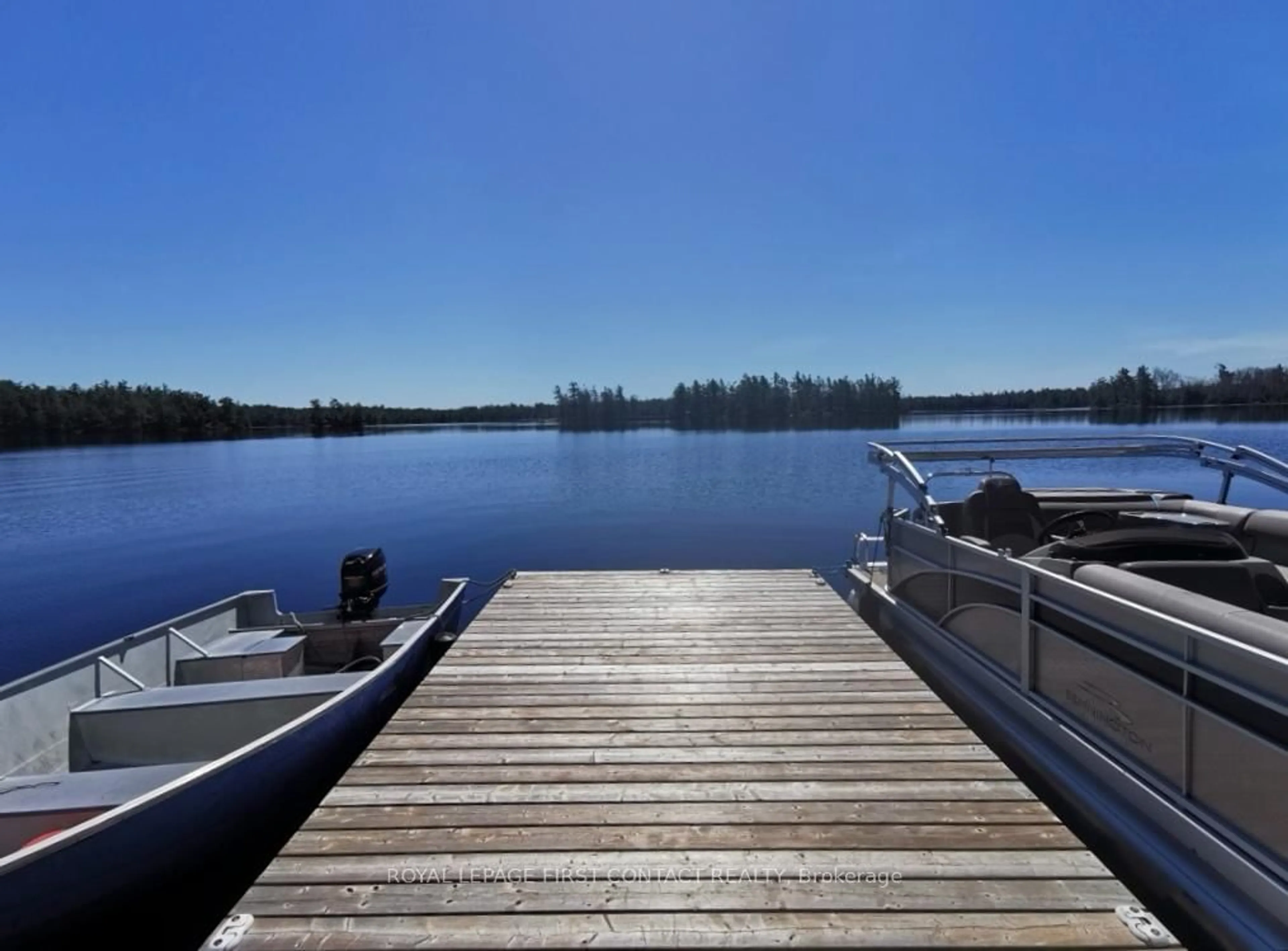Patio, water/lake/river/ocean view for 231 Healy Lake W/A Rd, The Archipelago Ontario P0C 1H0