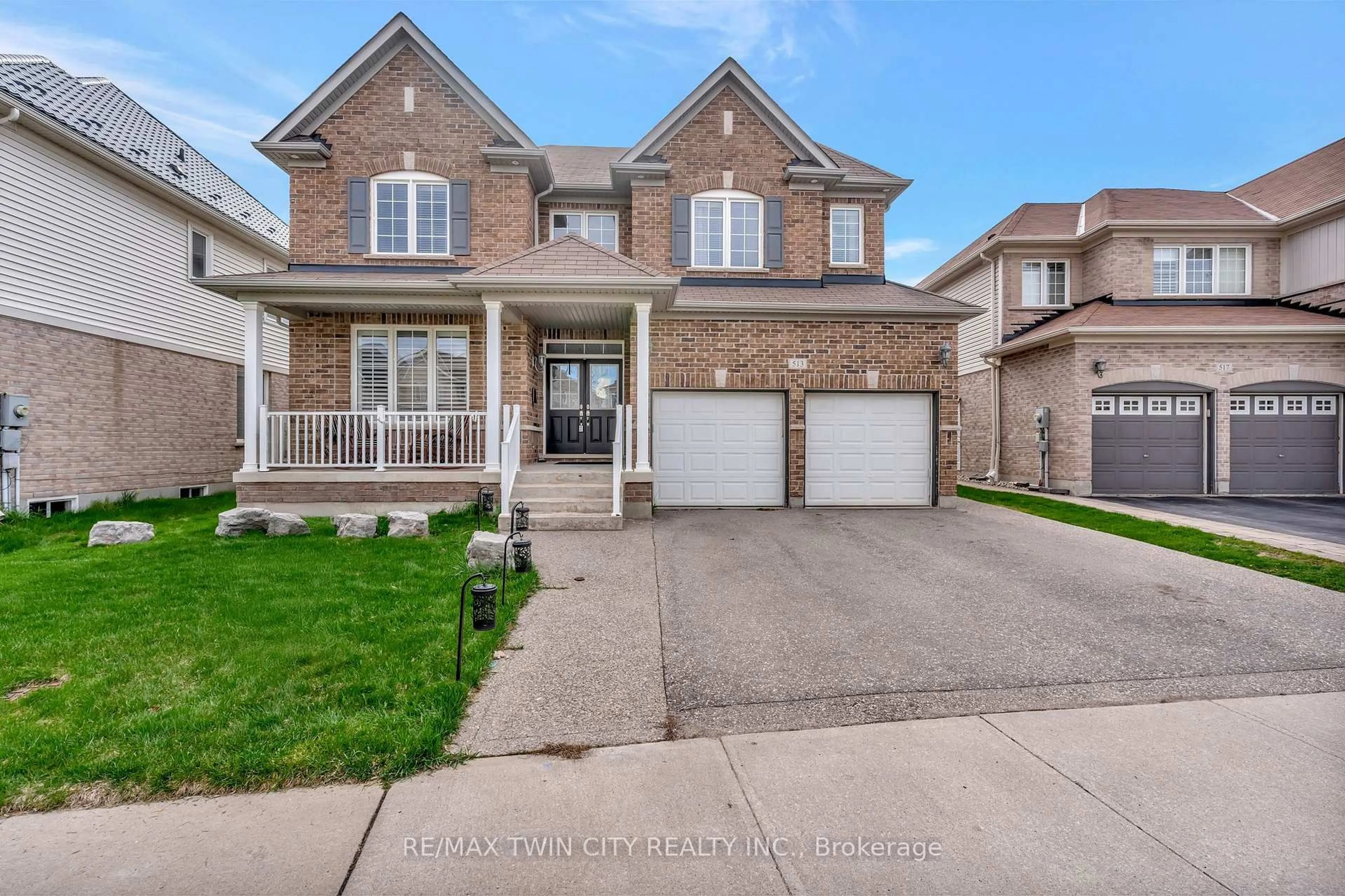 Home with brick exterior material, street for 513 Terrington Cres, Kitchener Ontario N2P 0B9