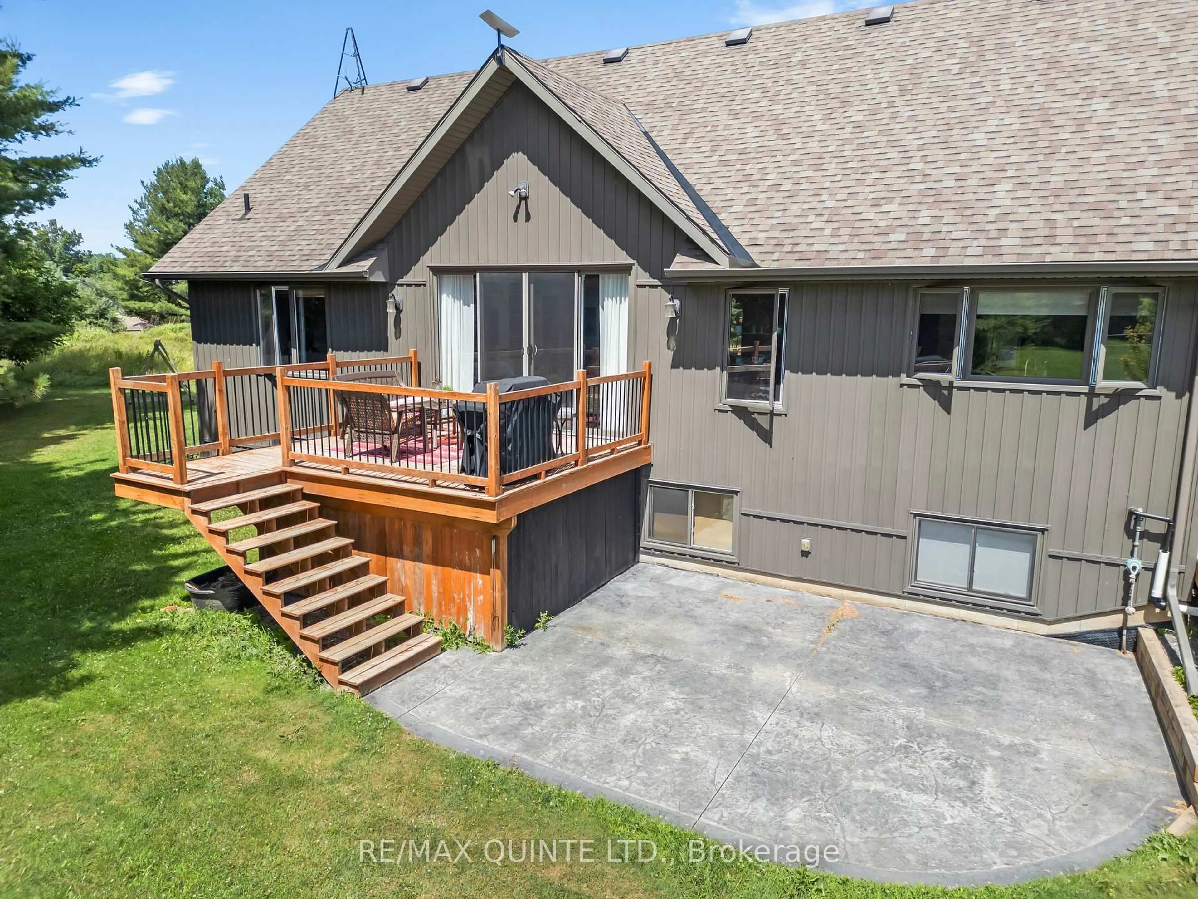 A pic from outside/outdoor area/front of a property/back of a property/a pic from drone, unknown for 839 County Road 64, Brighton Ontario K0K 1H0