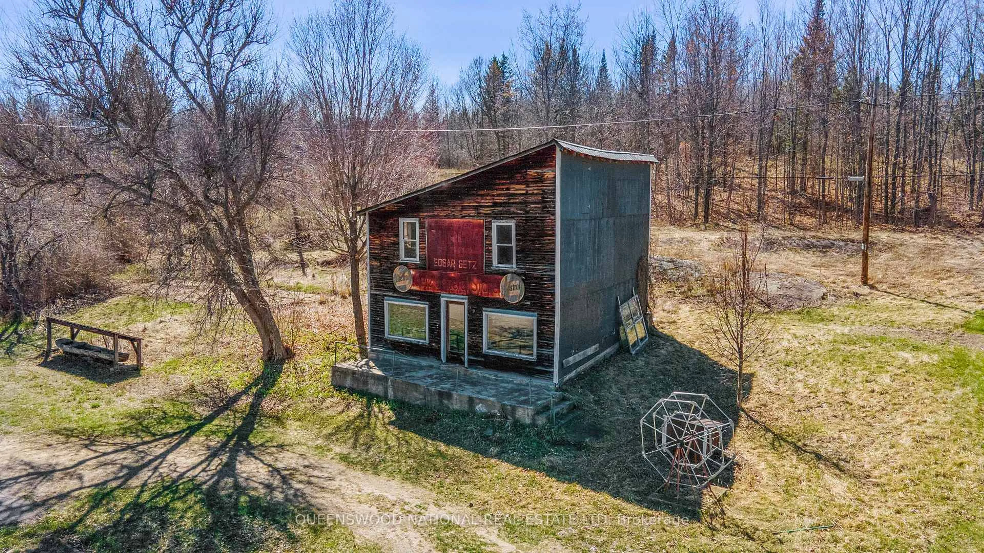 A pic from outside/outdoor area/front of a property/back of a property/a pic from drone, building for 8433 Brudenell Rd, Killaloe Ontario K0J 2A0