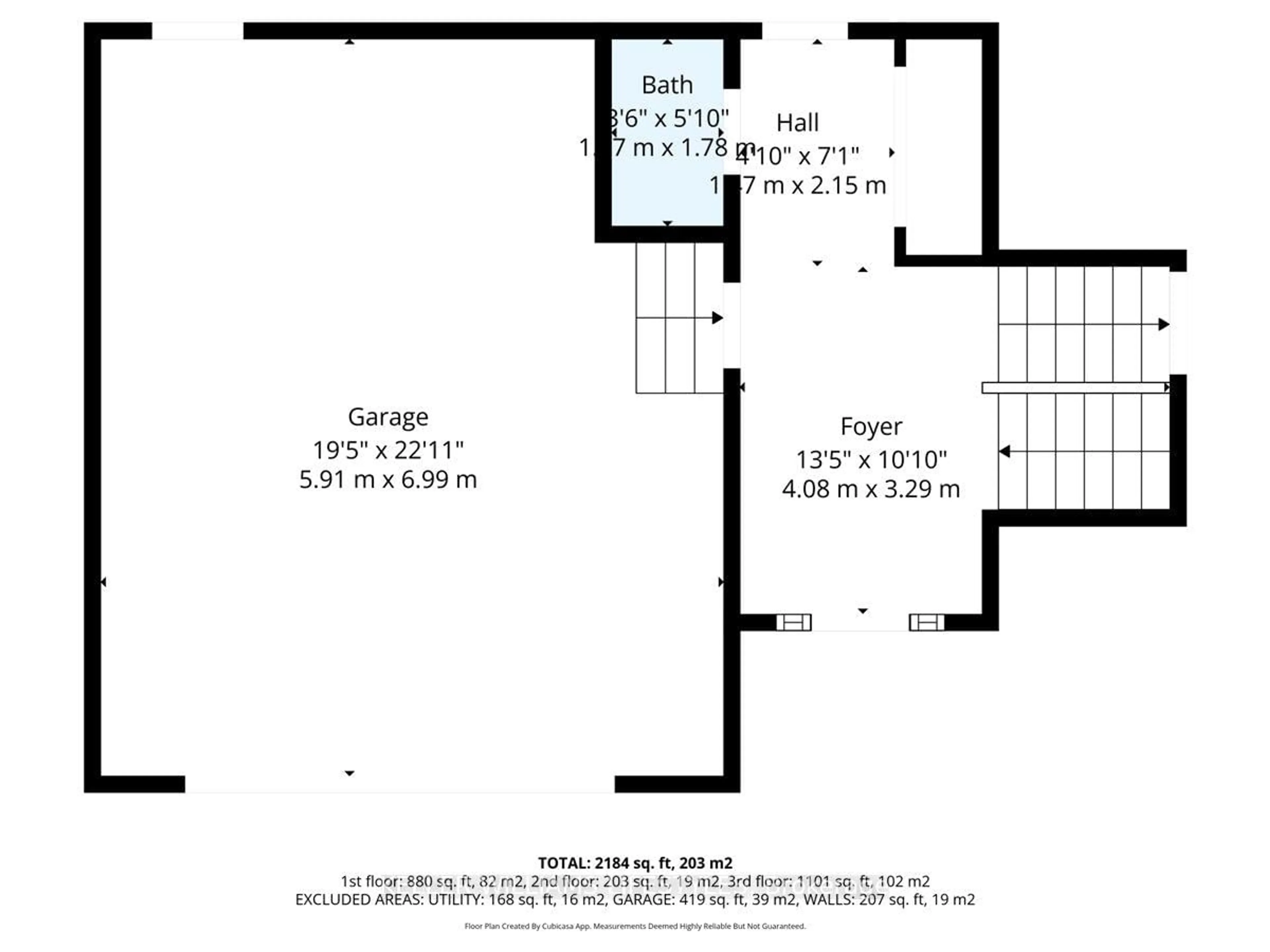 Floor plan for 29 Wellington St, Newbury Ontario N0L 1Z0