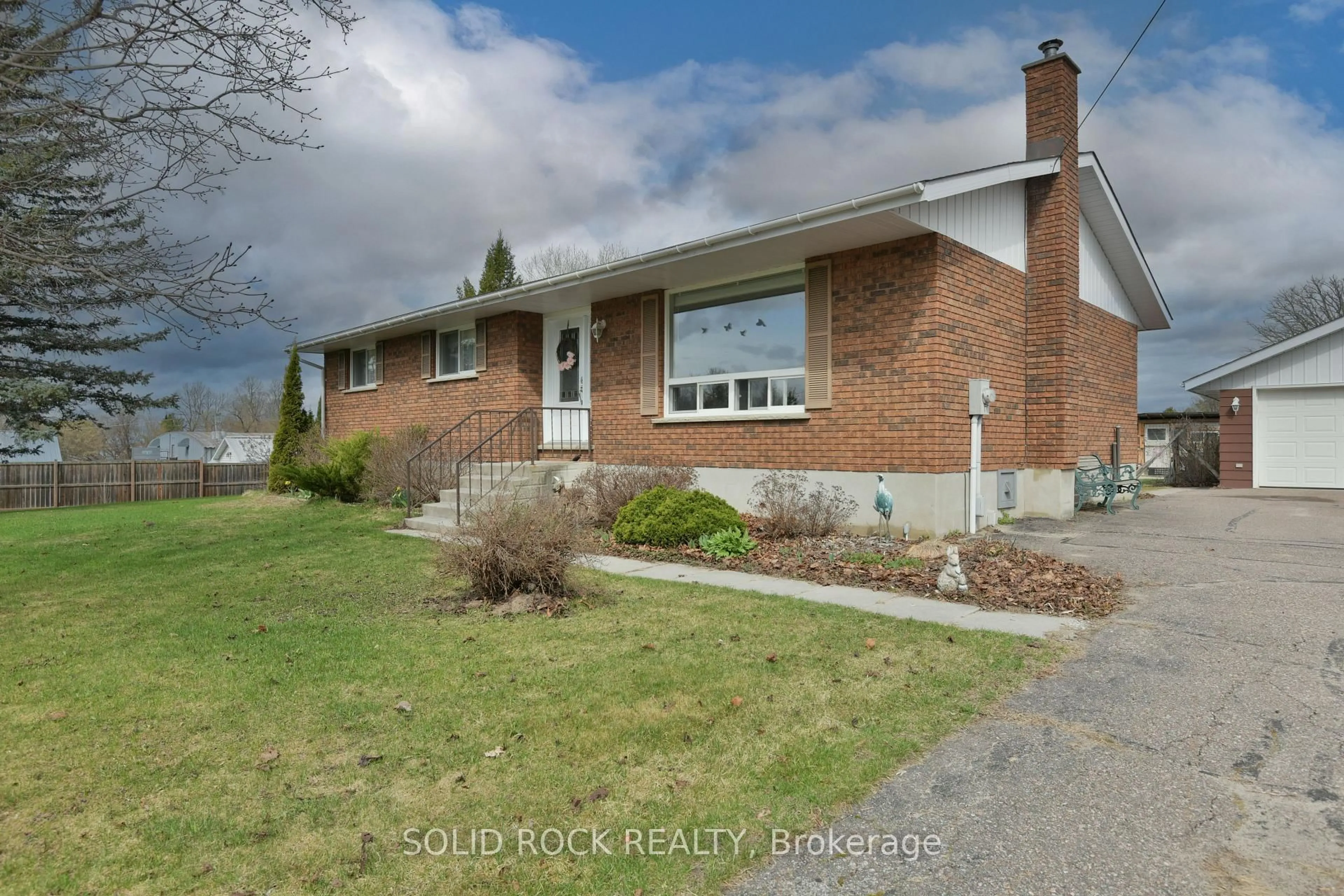 Home with brick exterior material, street for 22 Creek St, Westmeath Ontario K0J 2L0