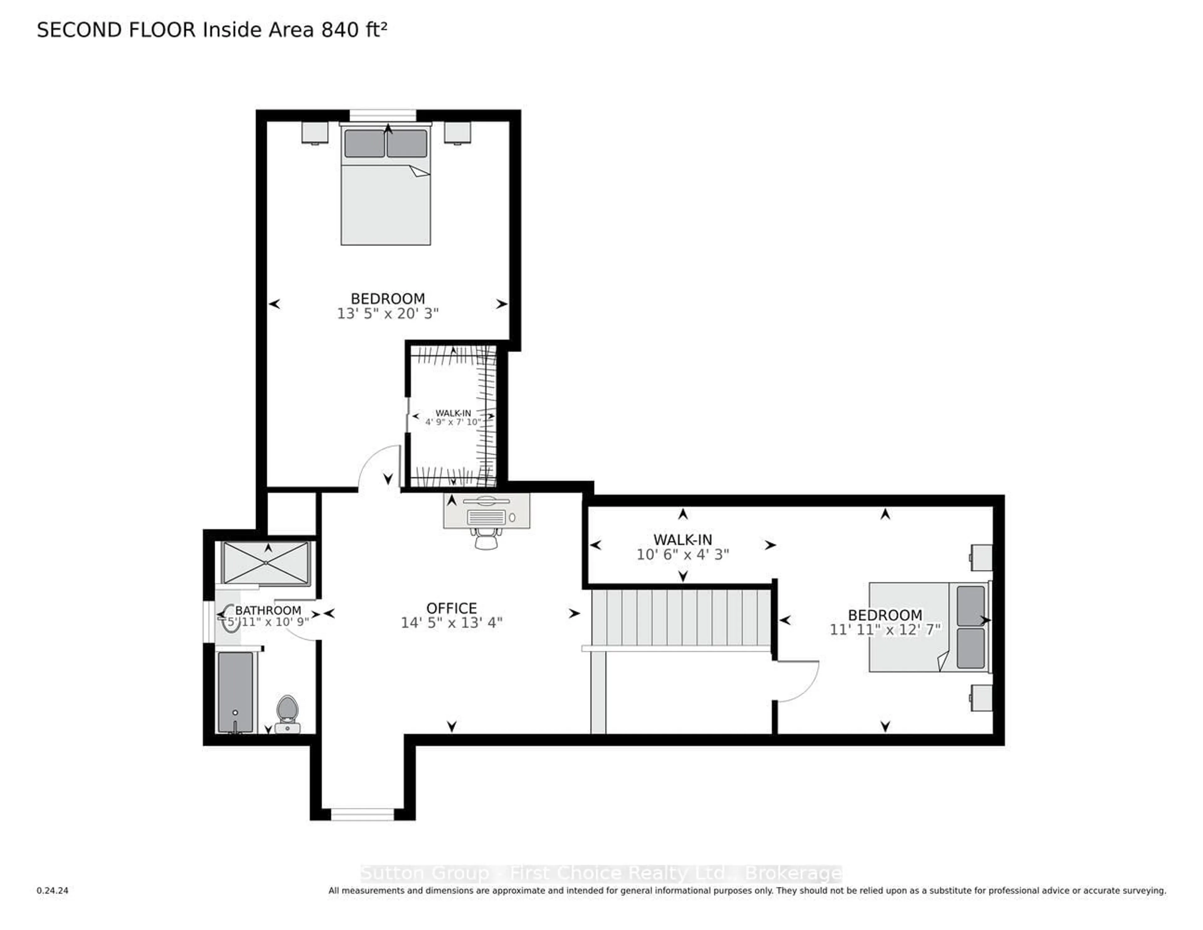 Floor plan for 2828 LINE 34, Perth East Ontario N5A 6S5