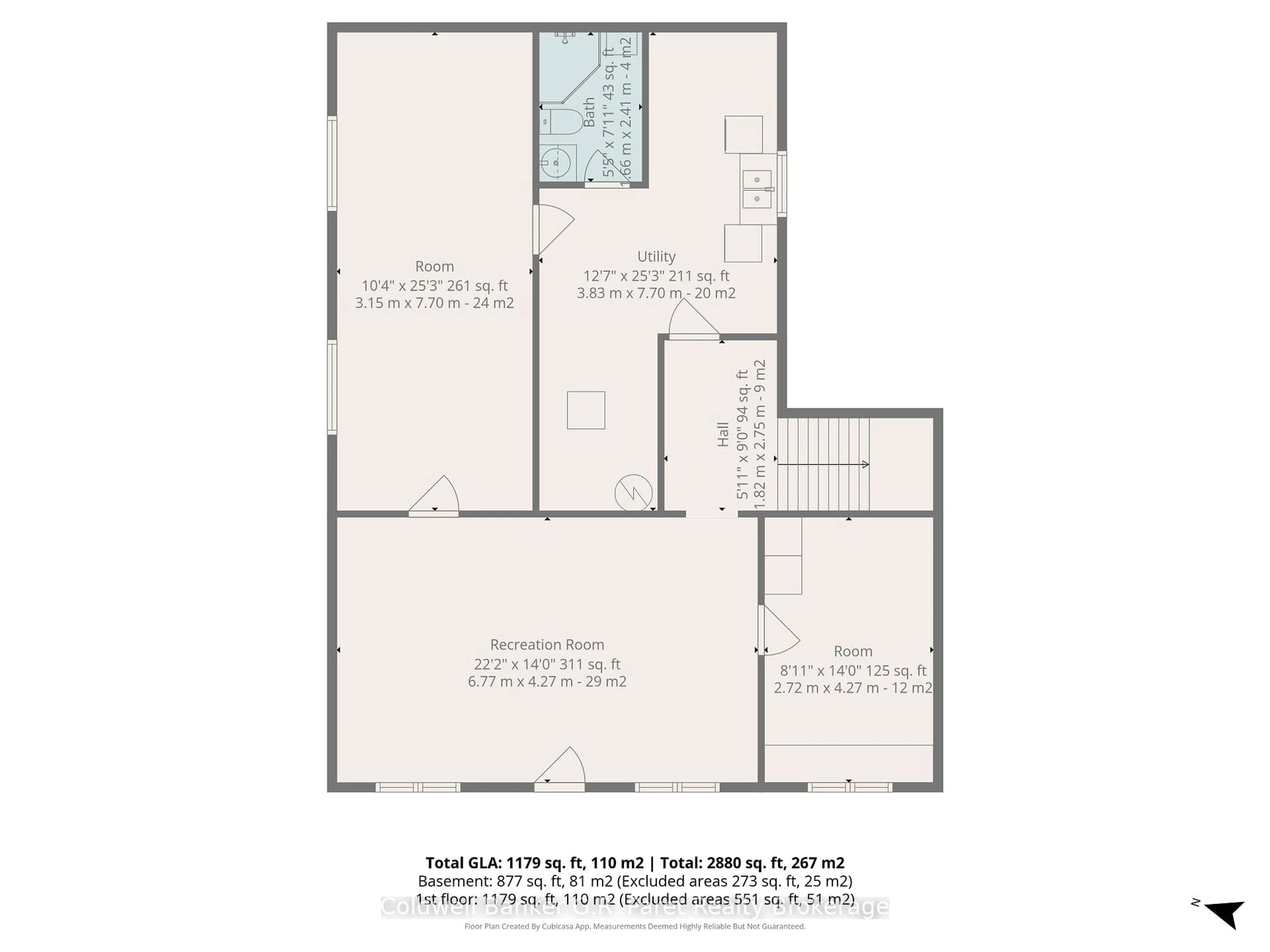 Floor plan for 105 Queen St, Tillsonburg Ontario N4G 3H4