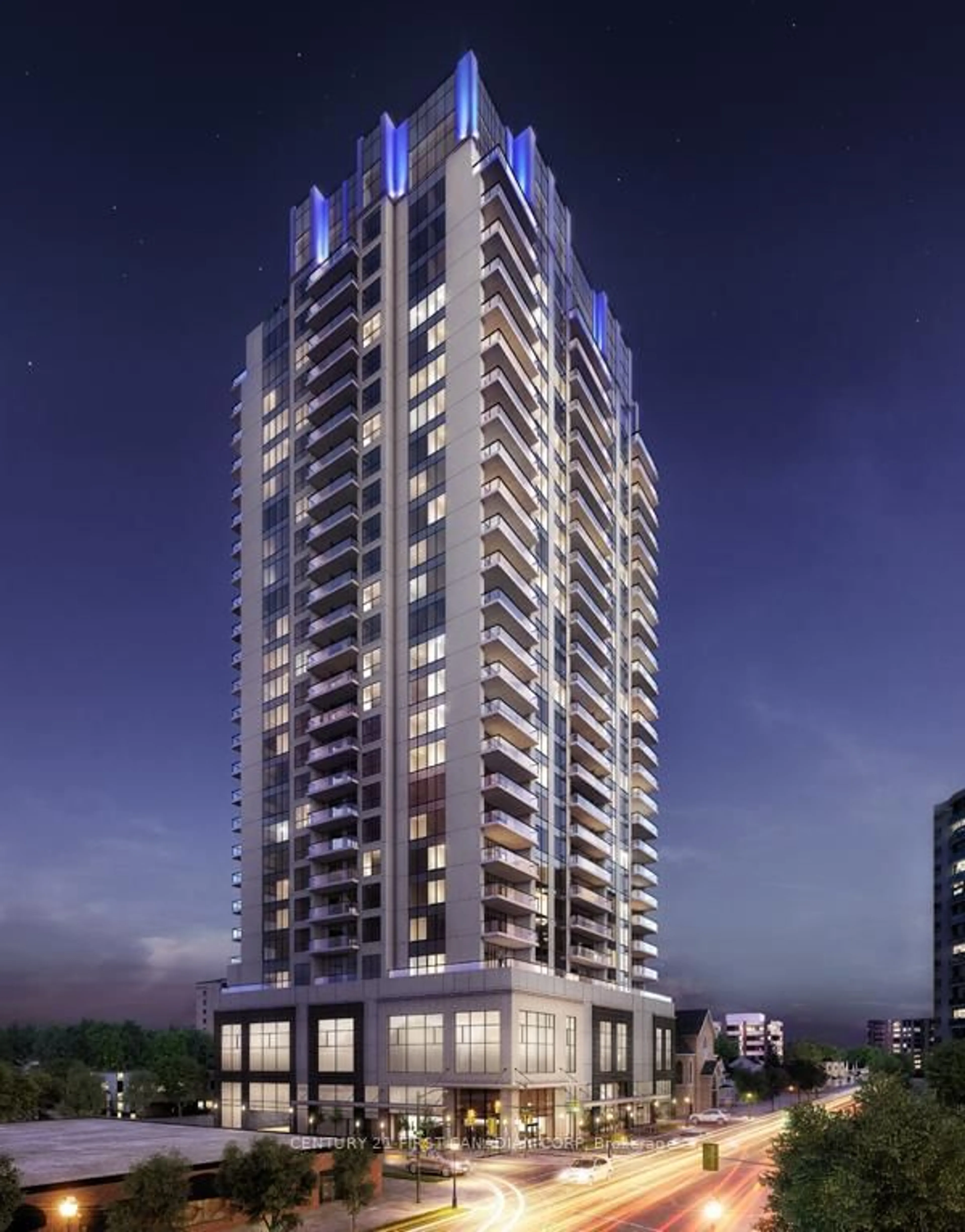 Indoor foyer for 505 TALBOT St #1406, London East Ontario N6A 2S6