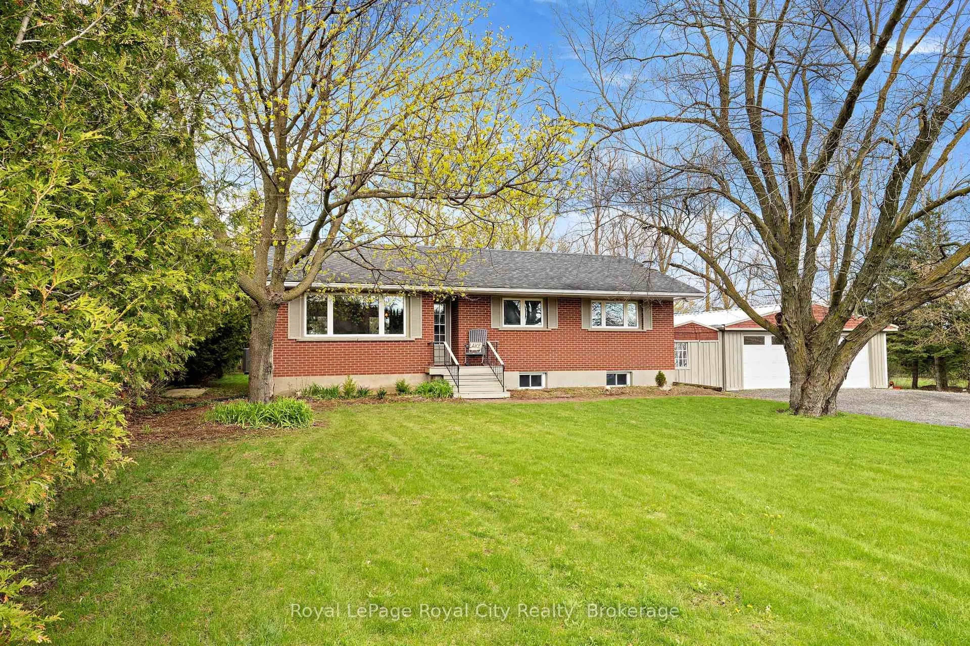 Home with brick exterior material, street for 5373 Wellington 29 Rd, Guelph/Eramosa Ontario N0B 2K0