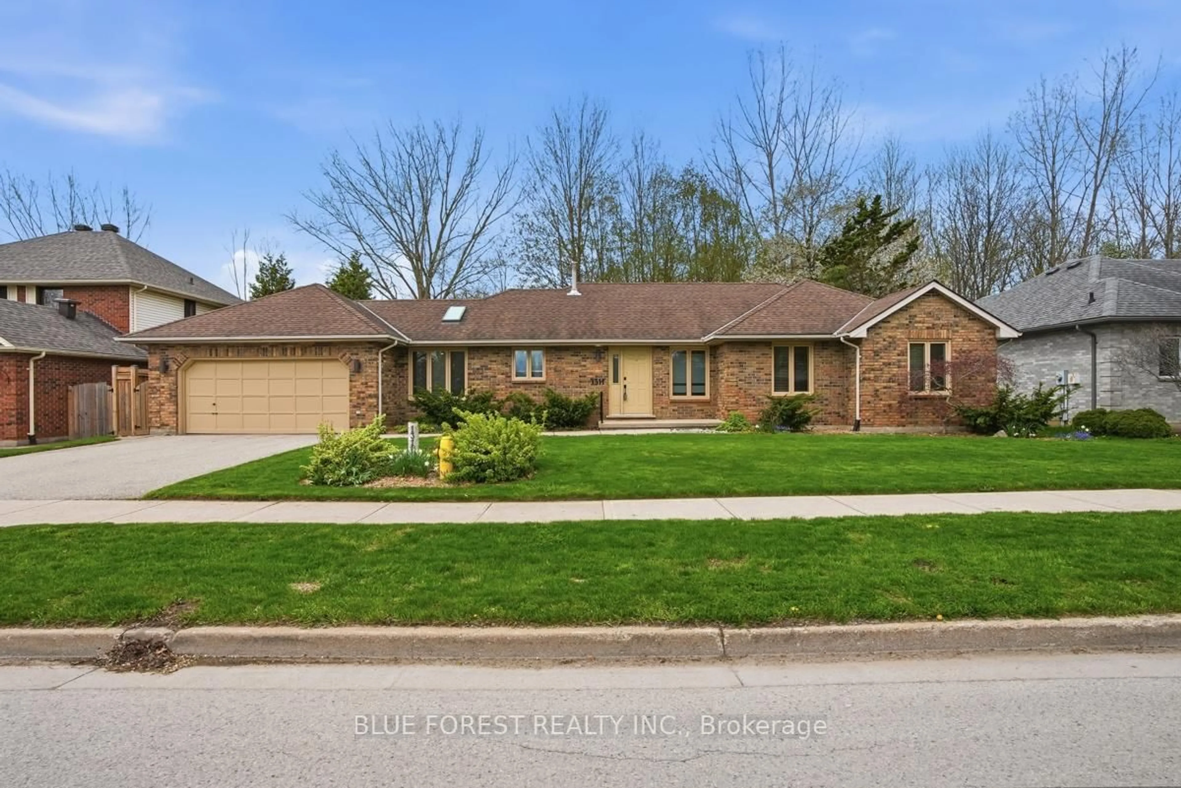 Home with brick exterior material, street for 1311 Aldersbrook Rd, London North Ontario N6G 3J1