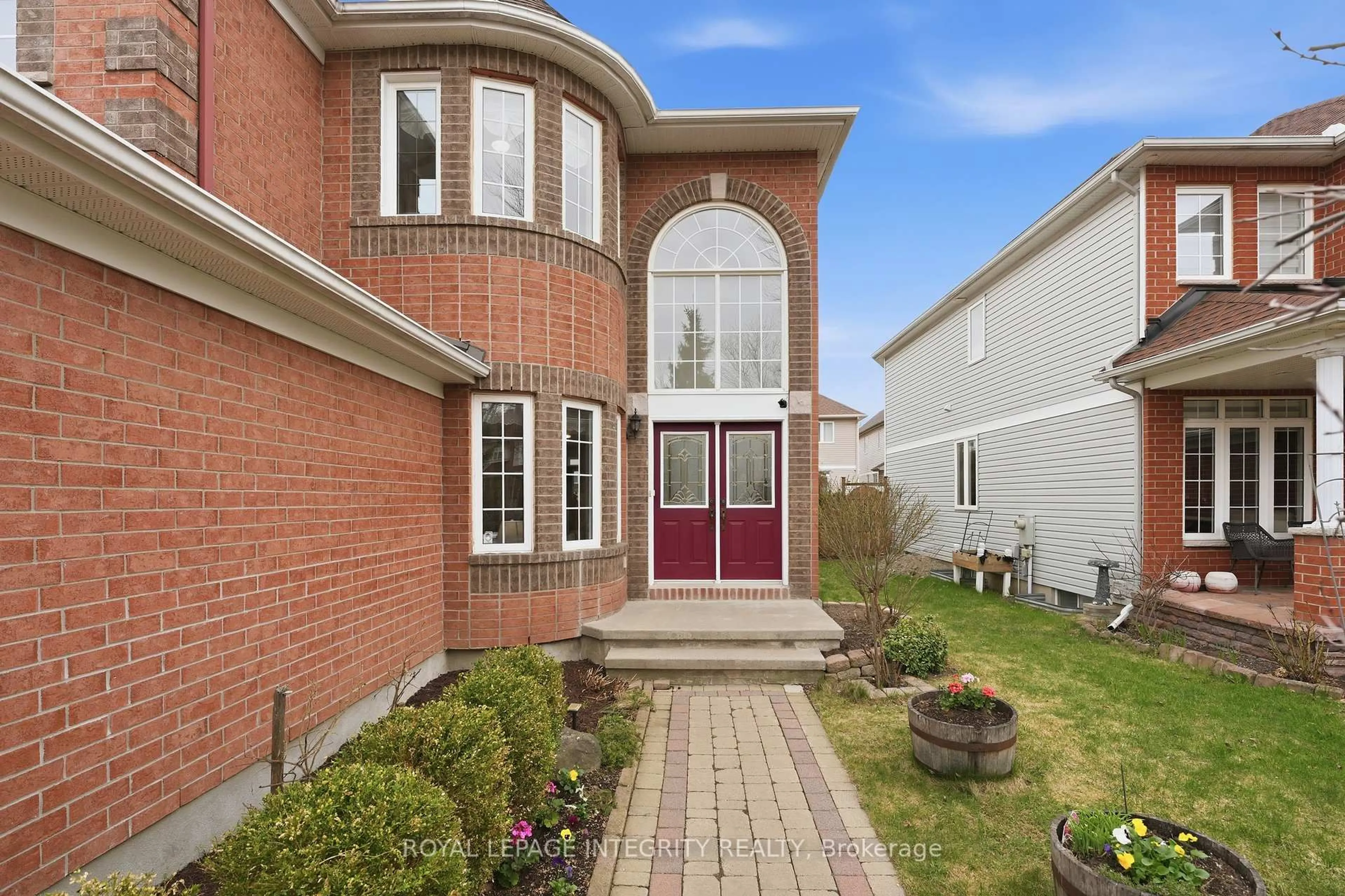 Home with brick exterior material, street for 46 Catterick Cres, Kanata Ontario K2K 3M6