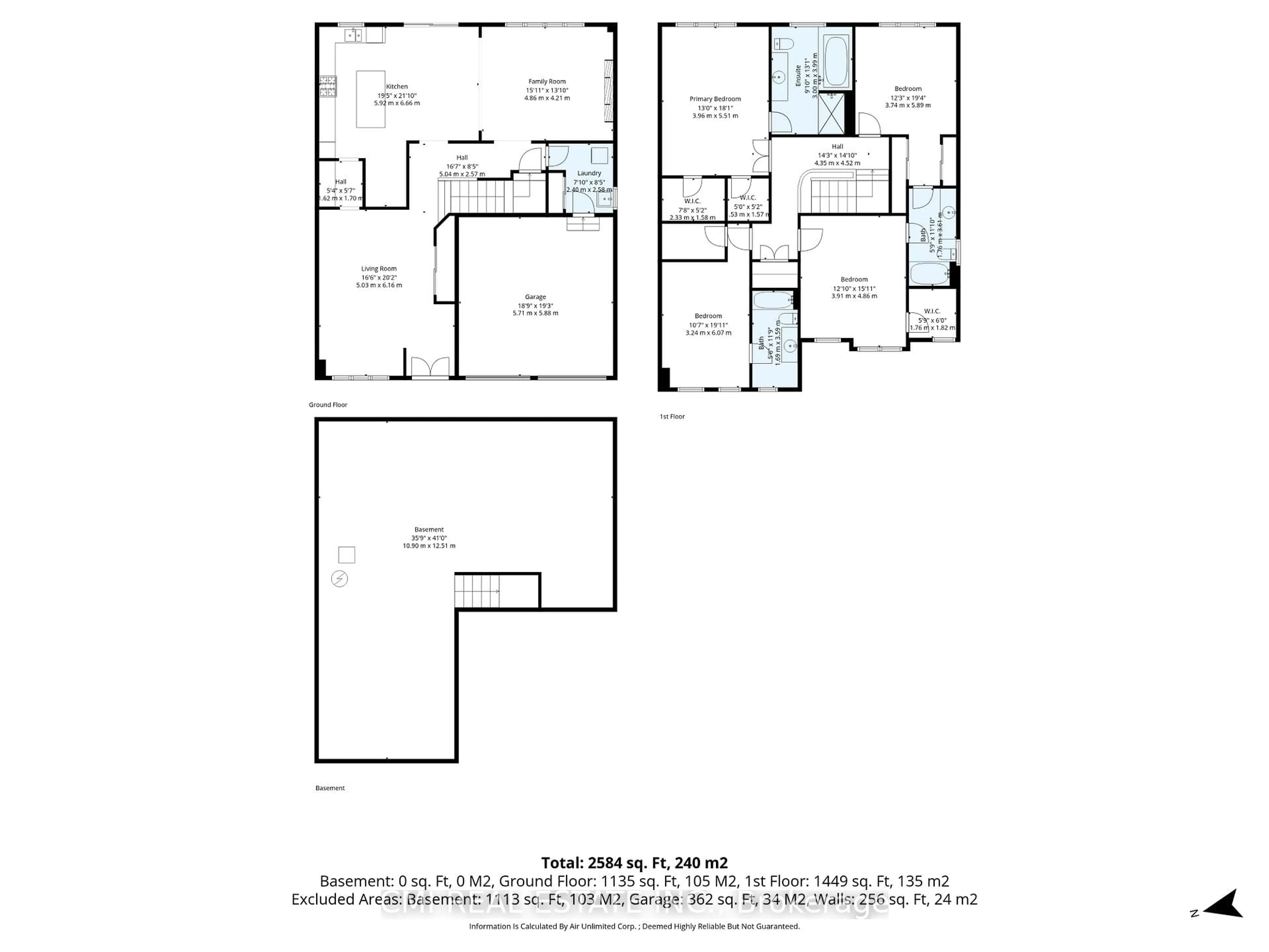 Floor plan for 59 July Ave, Hamilton Ontario L8J 0M4