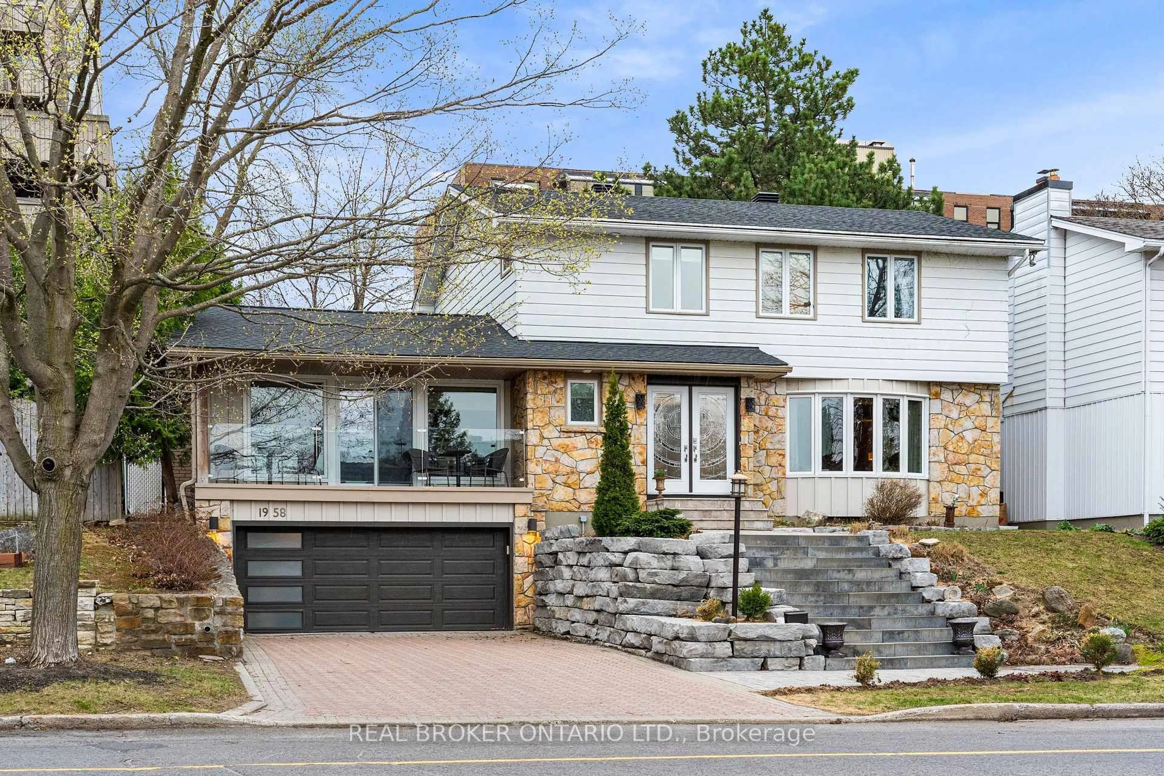 Home with brick exterior material, street for 1958 Neepawa Ave, Ottawa Ontario K2A 3L5