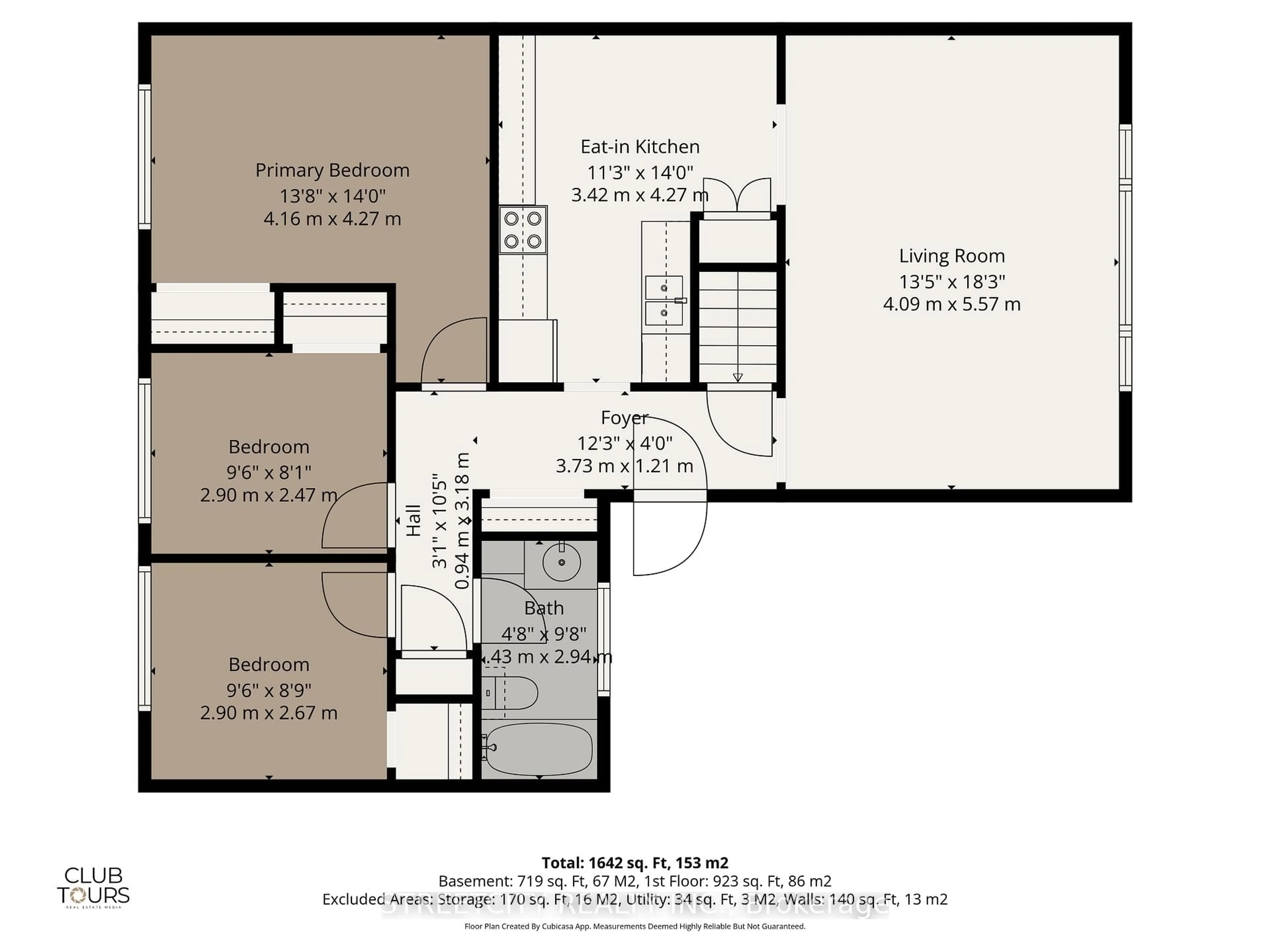 Floor plan for 68 Talavera Cres, London East Ontario N5V 1K8