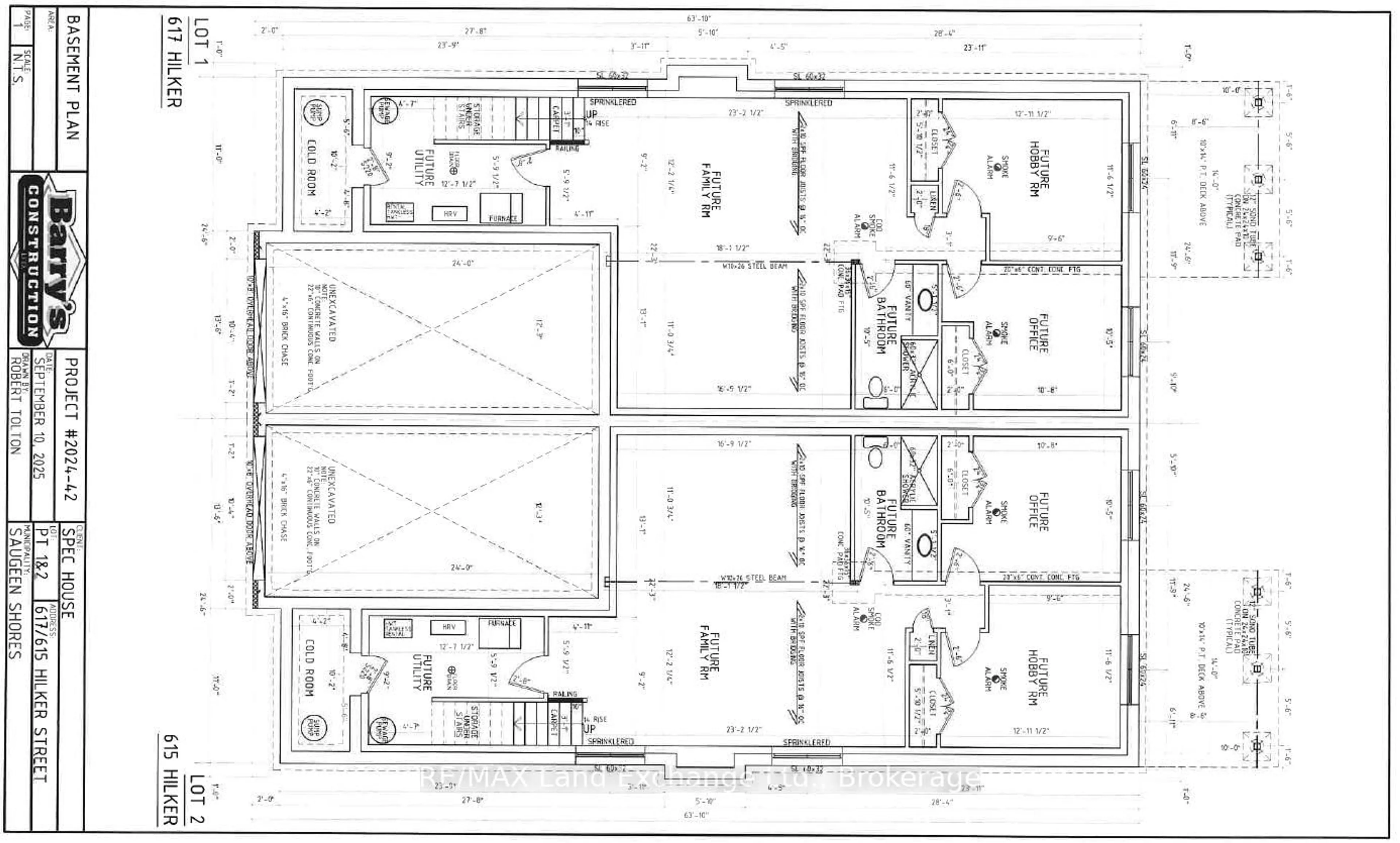 Floor plan for 615 Hilker St, Saugeen Shores Ontario N0H 2C4