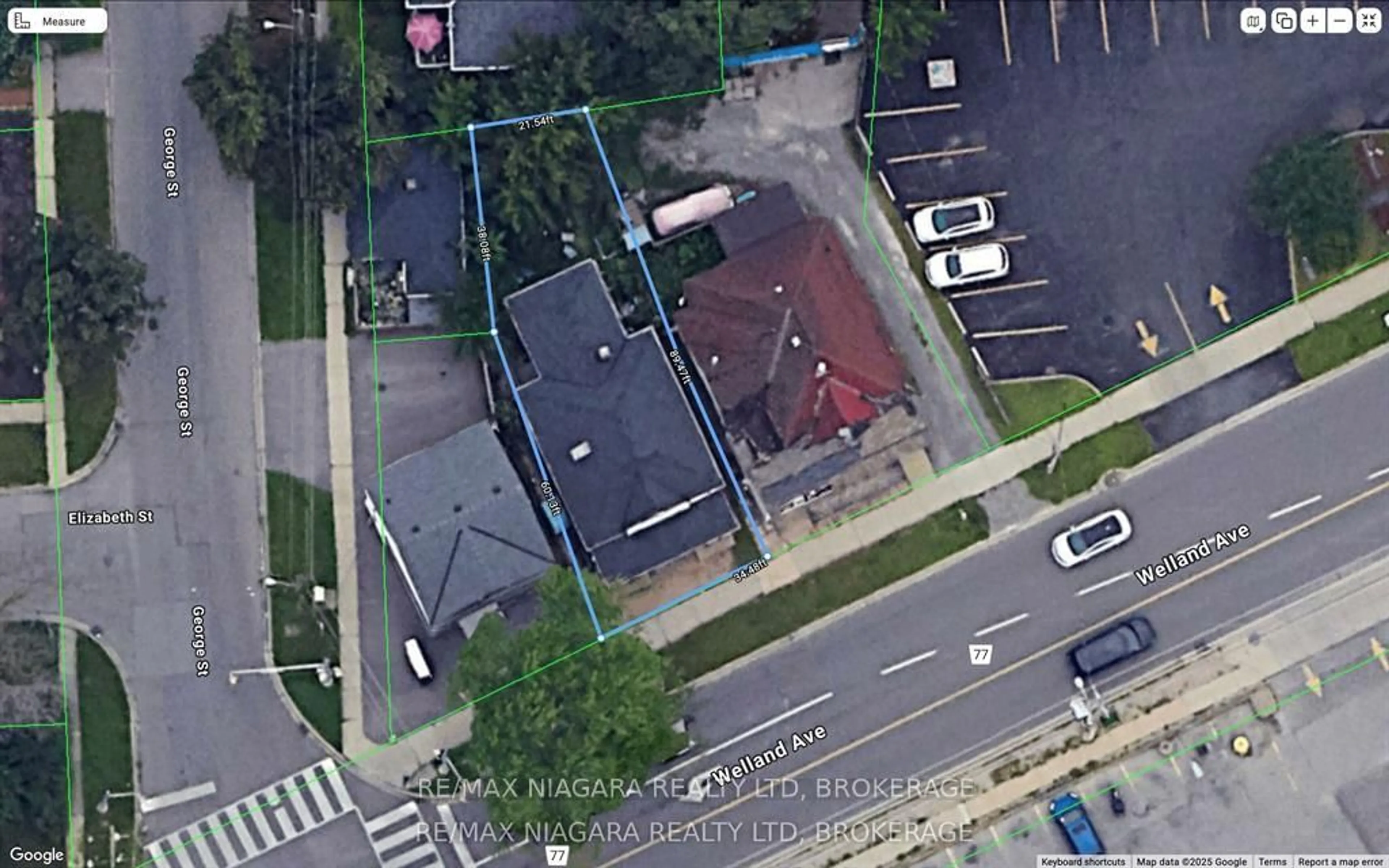 A pic from outside/outdoor area/front of a property/back of a property/a pic from drone, unknown for 105A Welland Ave, St. Catharines Ontario L2R 2H4